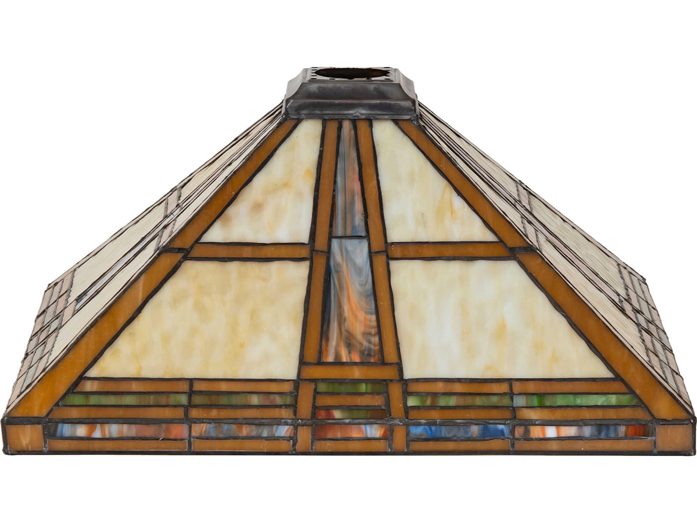 Meyda Prairie Straw Stained Glass