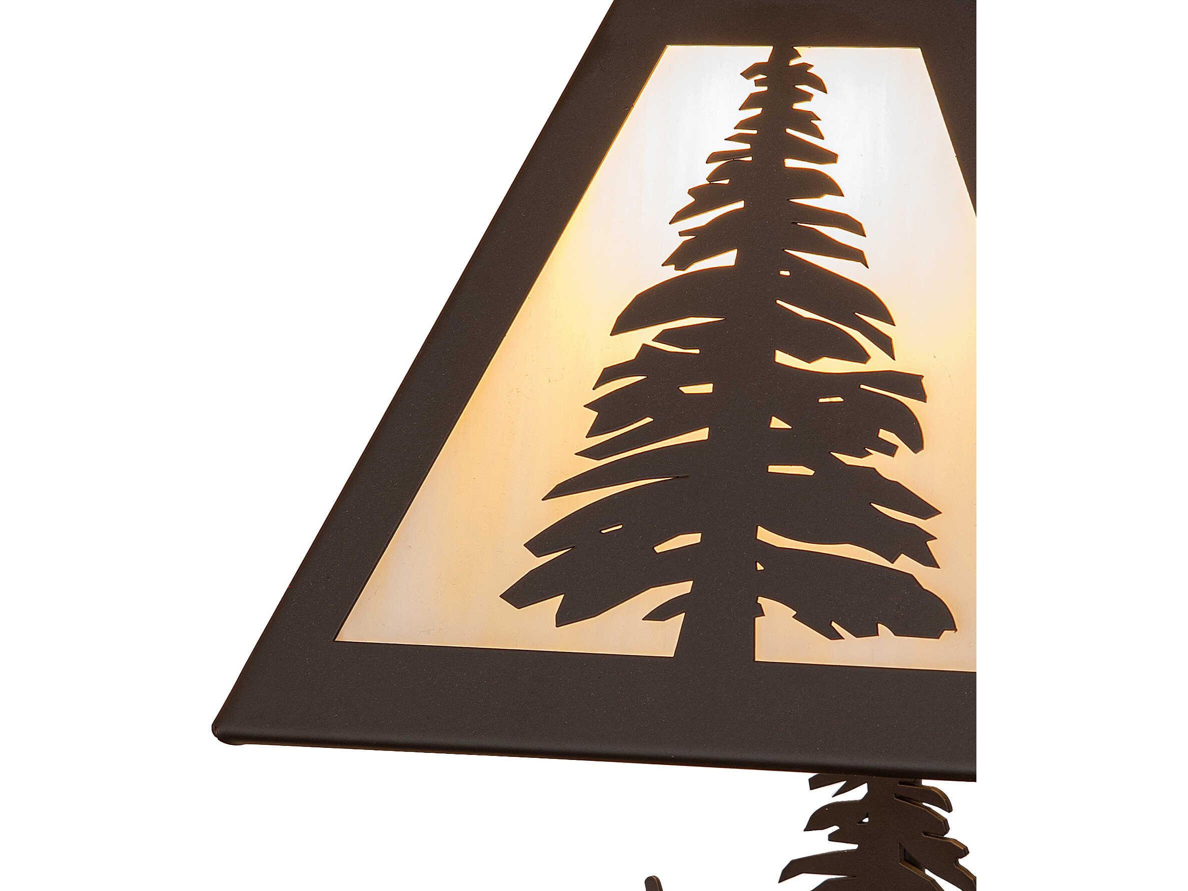 Meyda Lone Deer Bronze Table Lamp