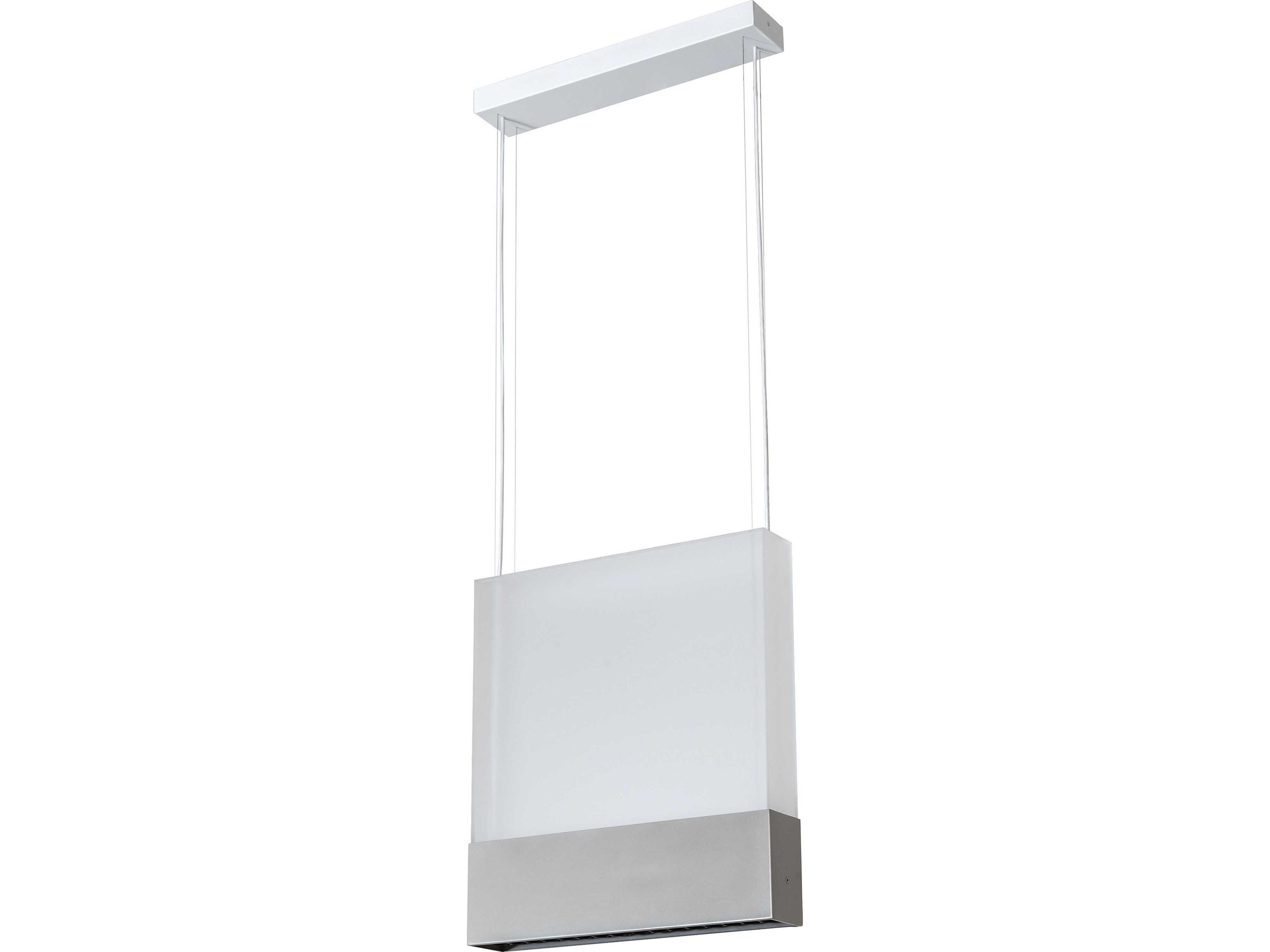 Meyda Alba Contrail Mist Steel Linear Island Pendant