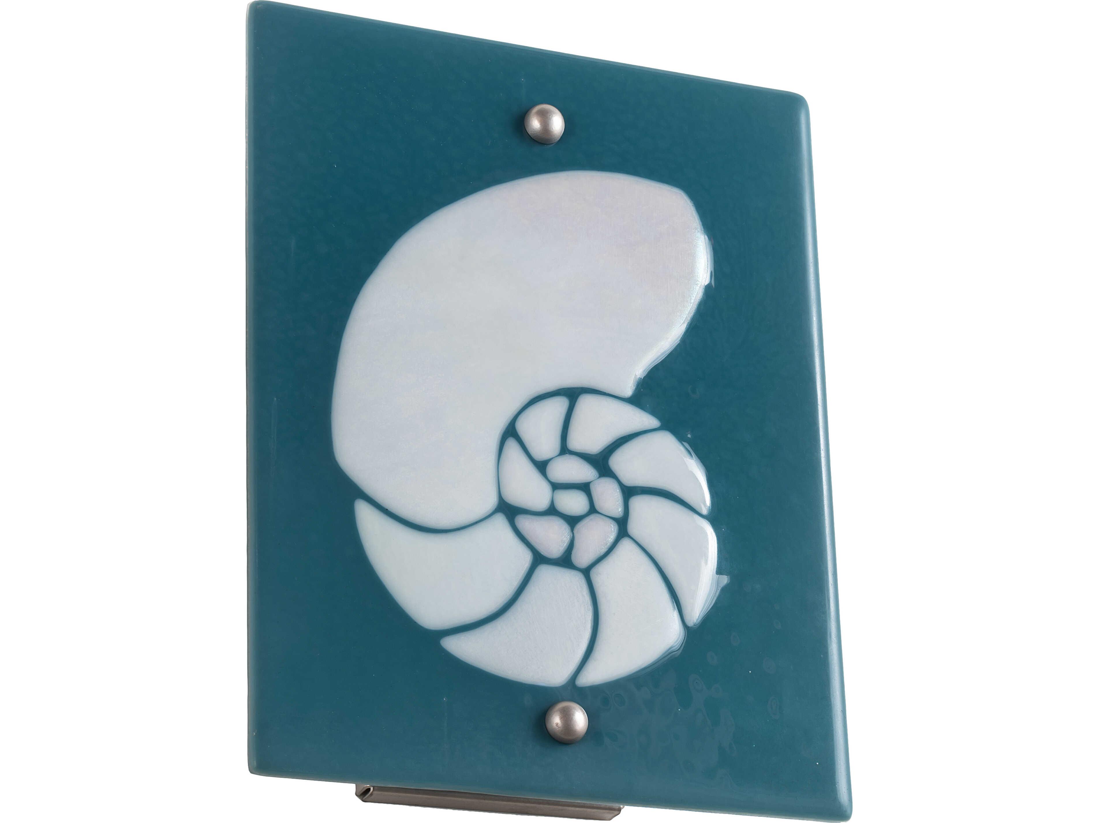 Meyda Metro Fusion 1-Light Nickel Wall Sconce