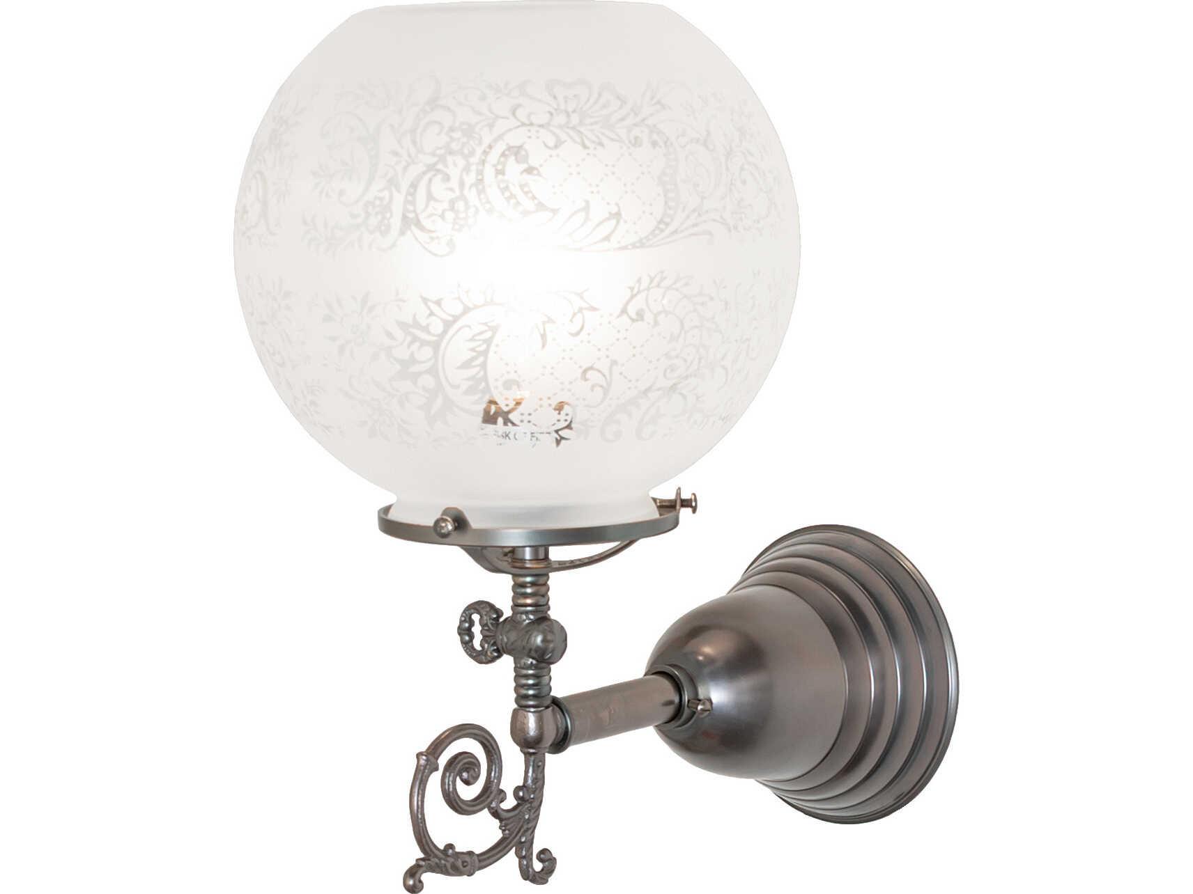 Meyda Revival 1-Light Bronze Traditional Wall Sconce