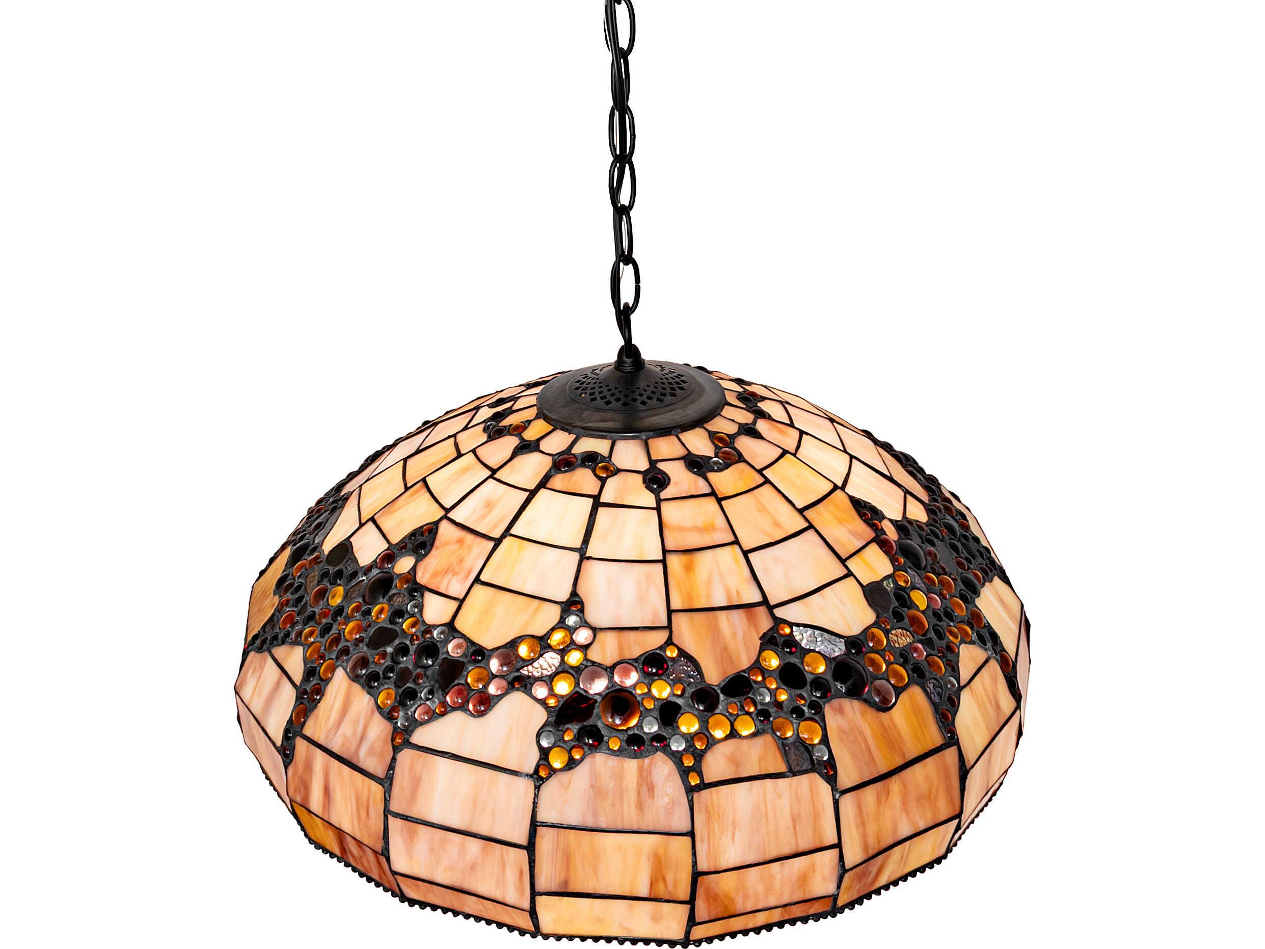 Meyda Concord 3-Light Black Traditional Pendant