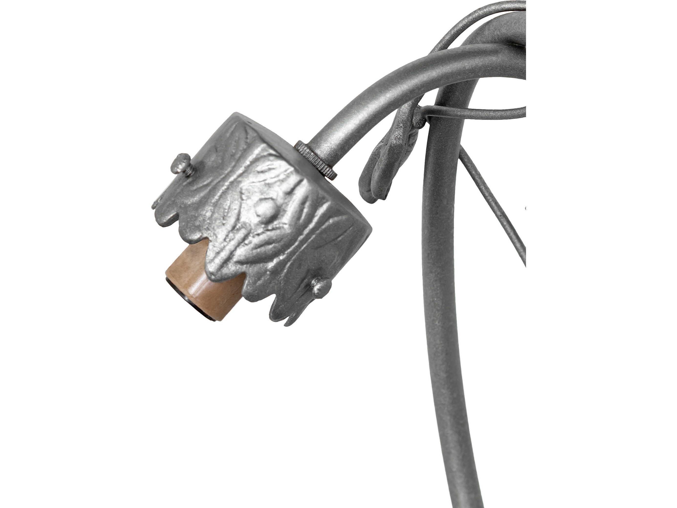 Meyda Trellis Girl Lily Light Sandstone 2-Light Table Lamp