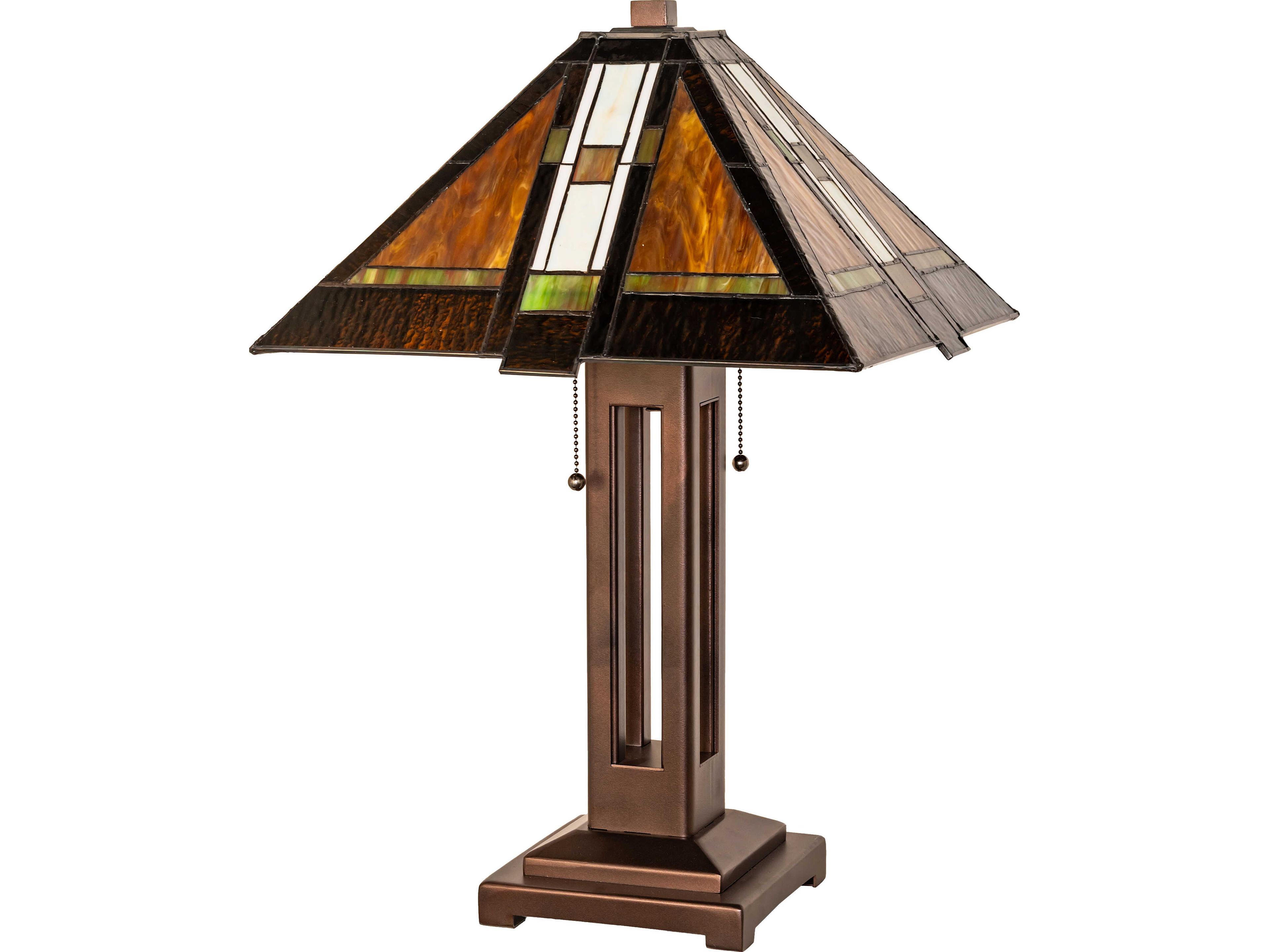 Meyda Montana Mission Bronze Table Lamp