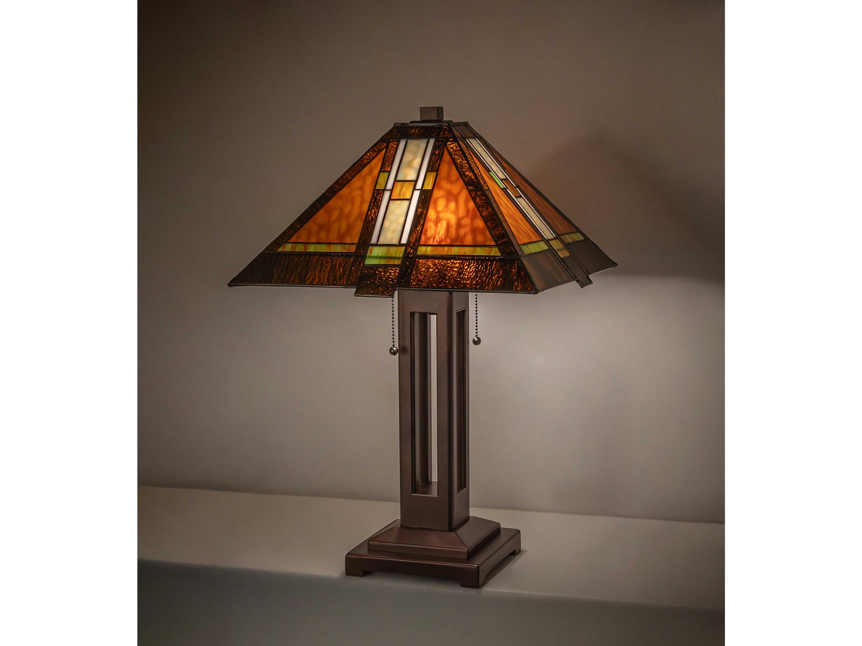 Meyda Montana Mission Bronze Table Lamp
