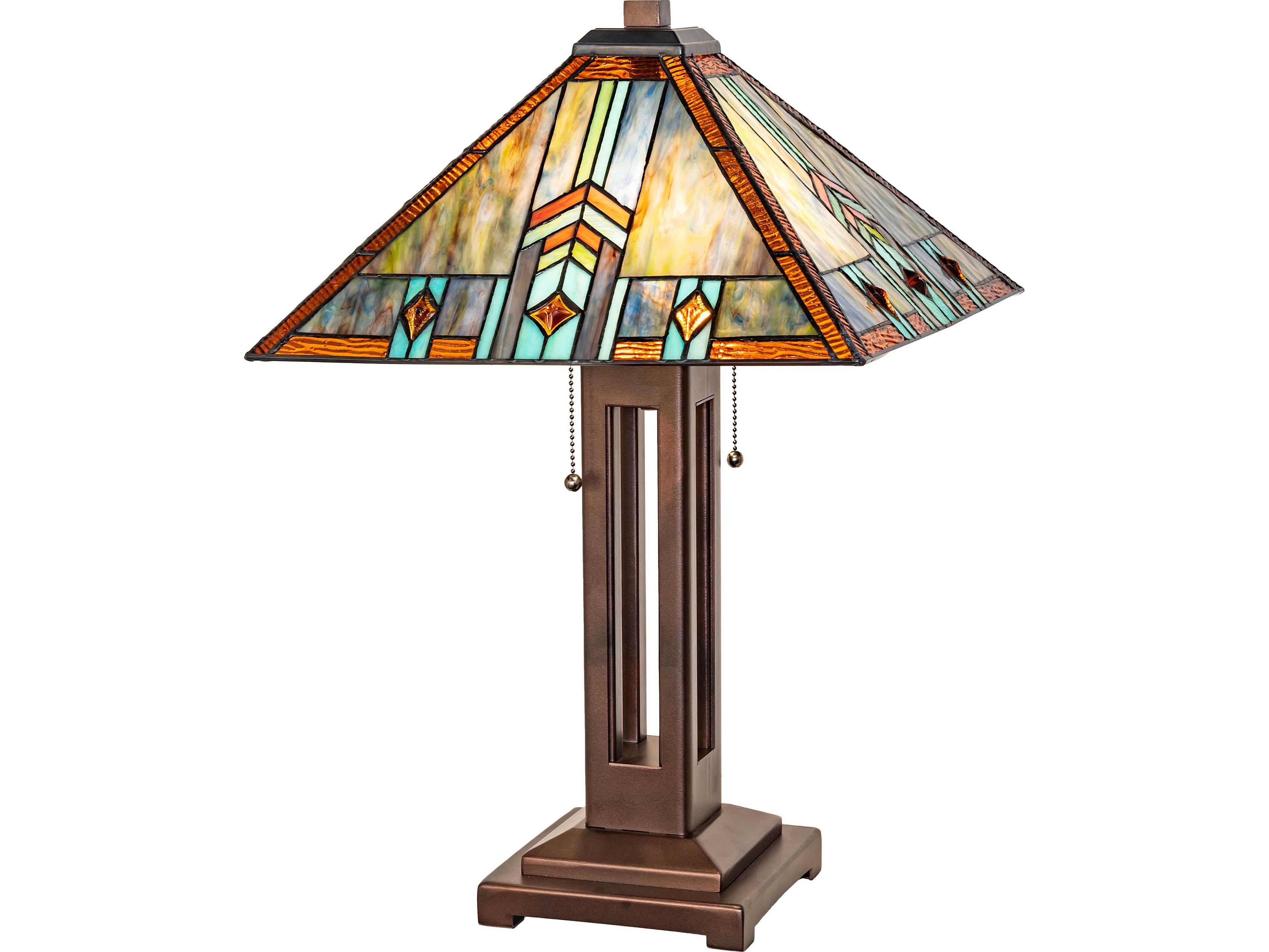 Meyda Prairie Wheat Bronze Traditional Table Lamp