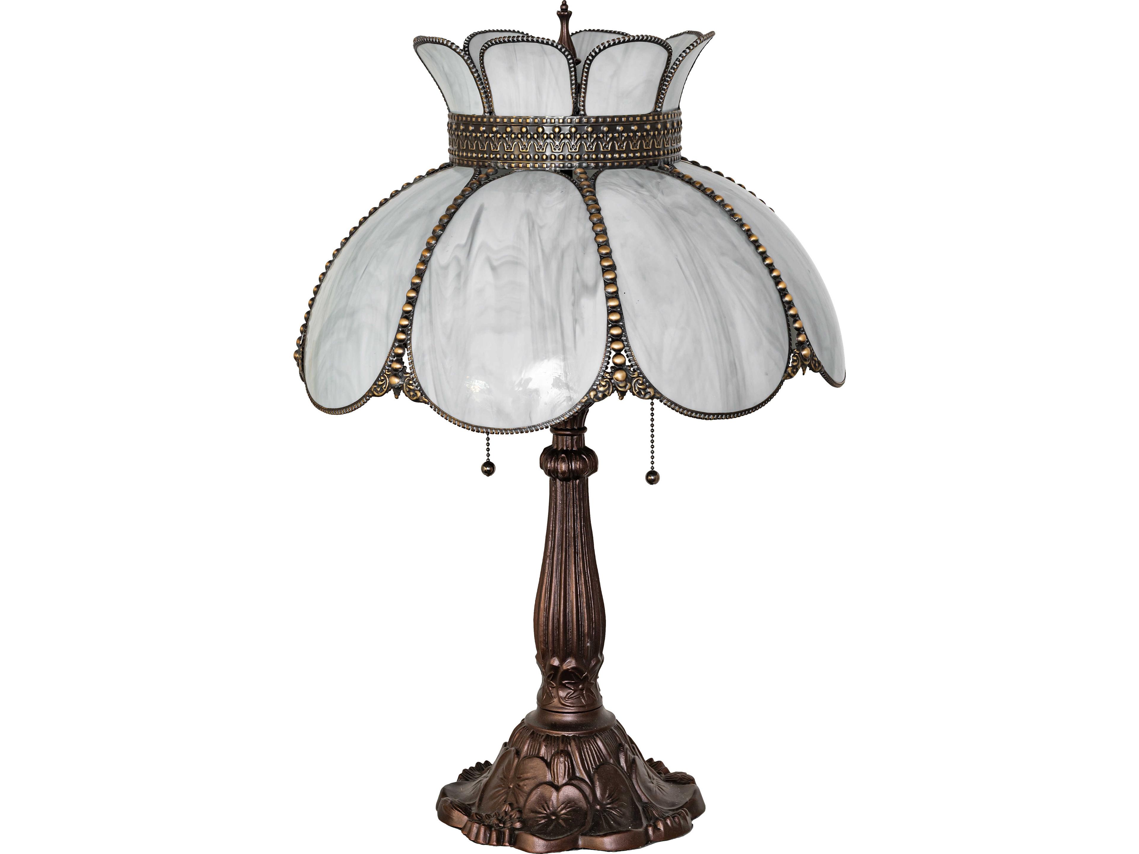 Meyda Annabelle Bronze Traditional Buffet Lamp