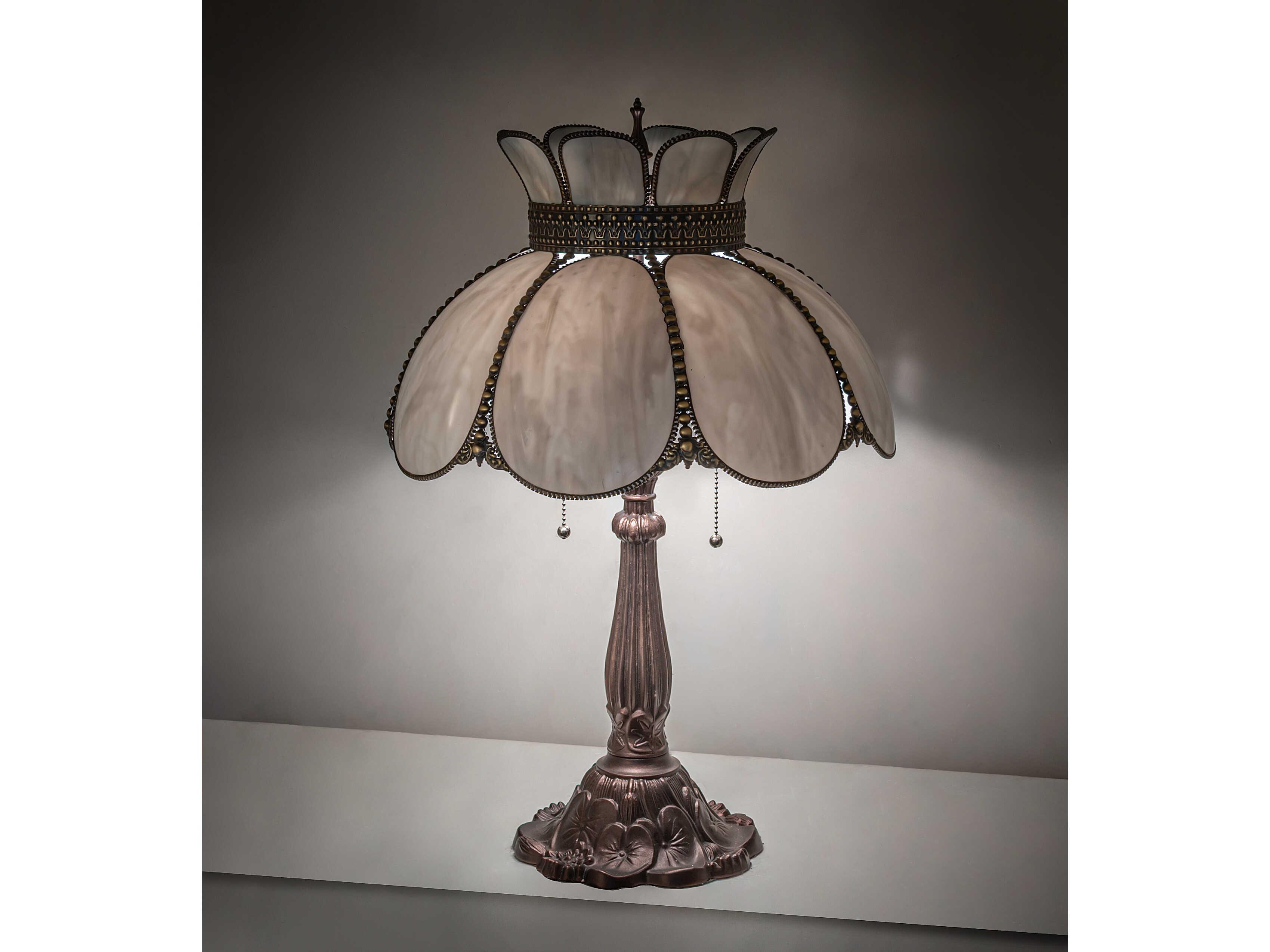 Meyda Annabelle Bronze Traditional Buffet Lamp