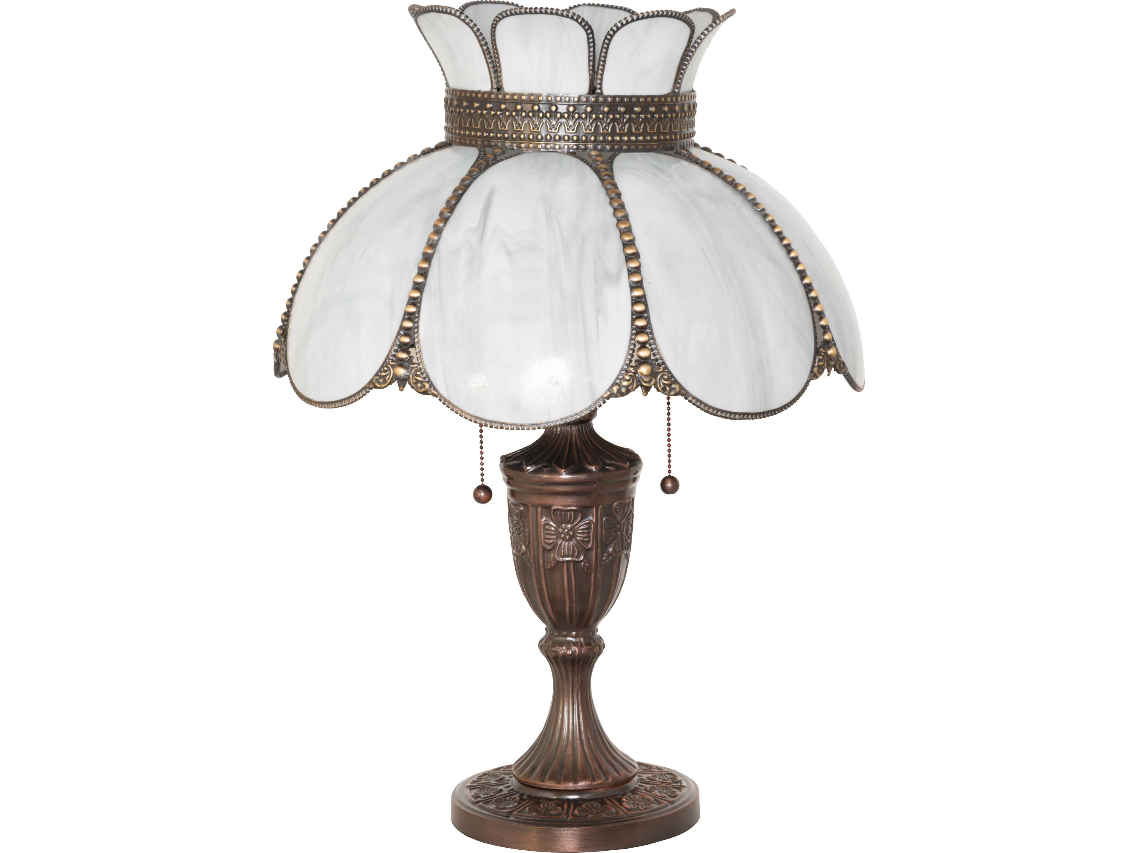 Meyda Annabelle Bronze Traditional Buffet Lamp