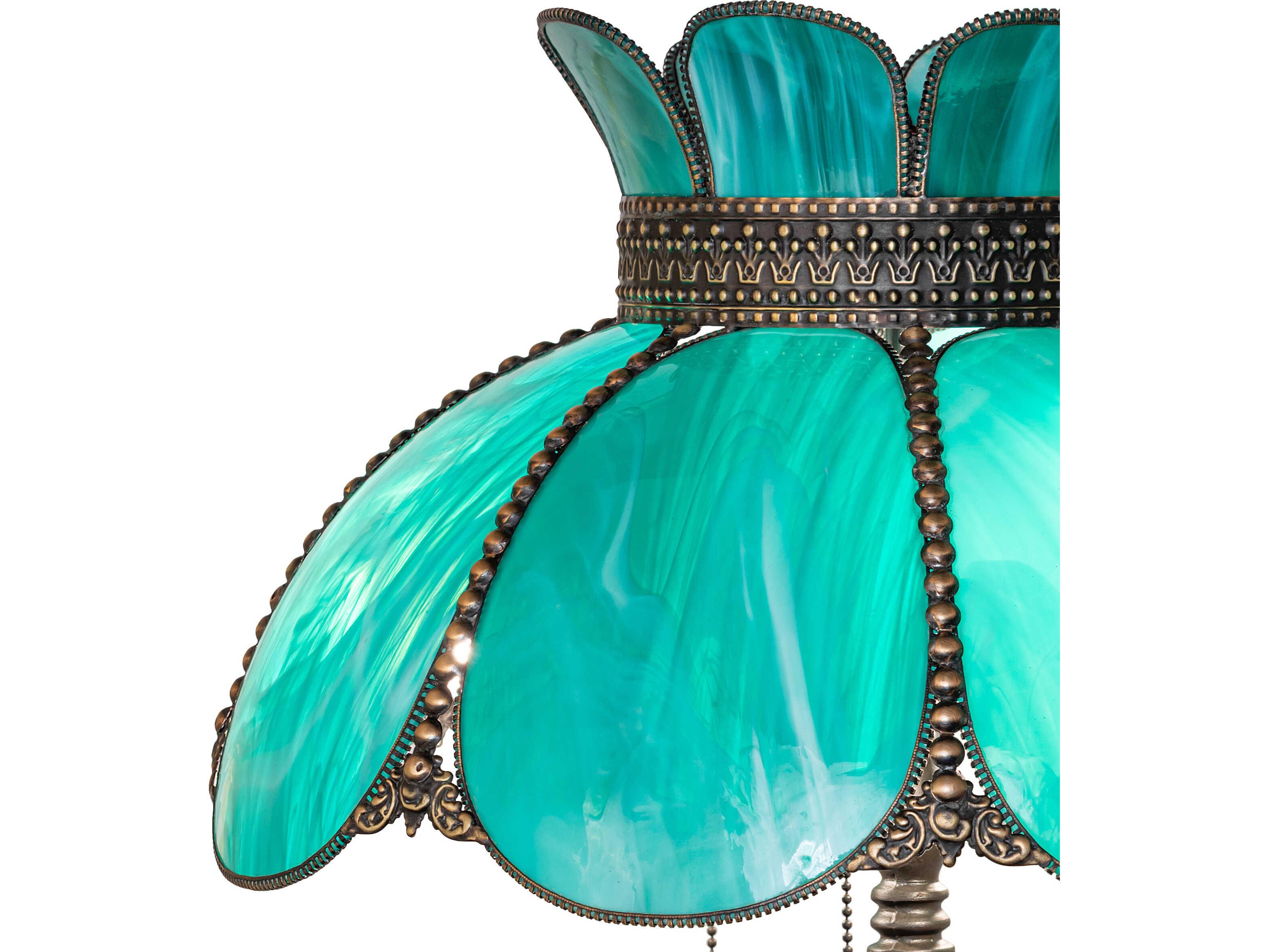 Meyda Annabelle Bronze Traditional Table Lamp