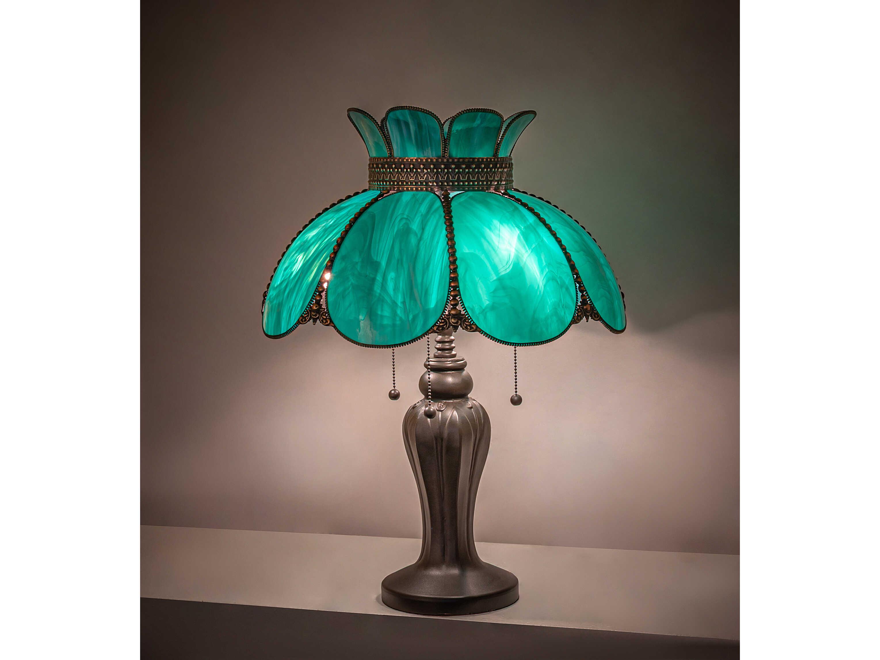 Meyda Annabelle Bronze Traditional Table Lamp