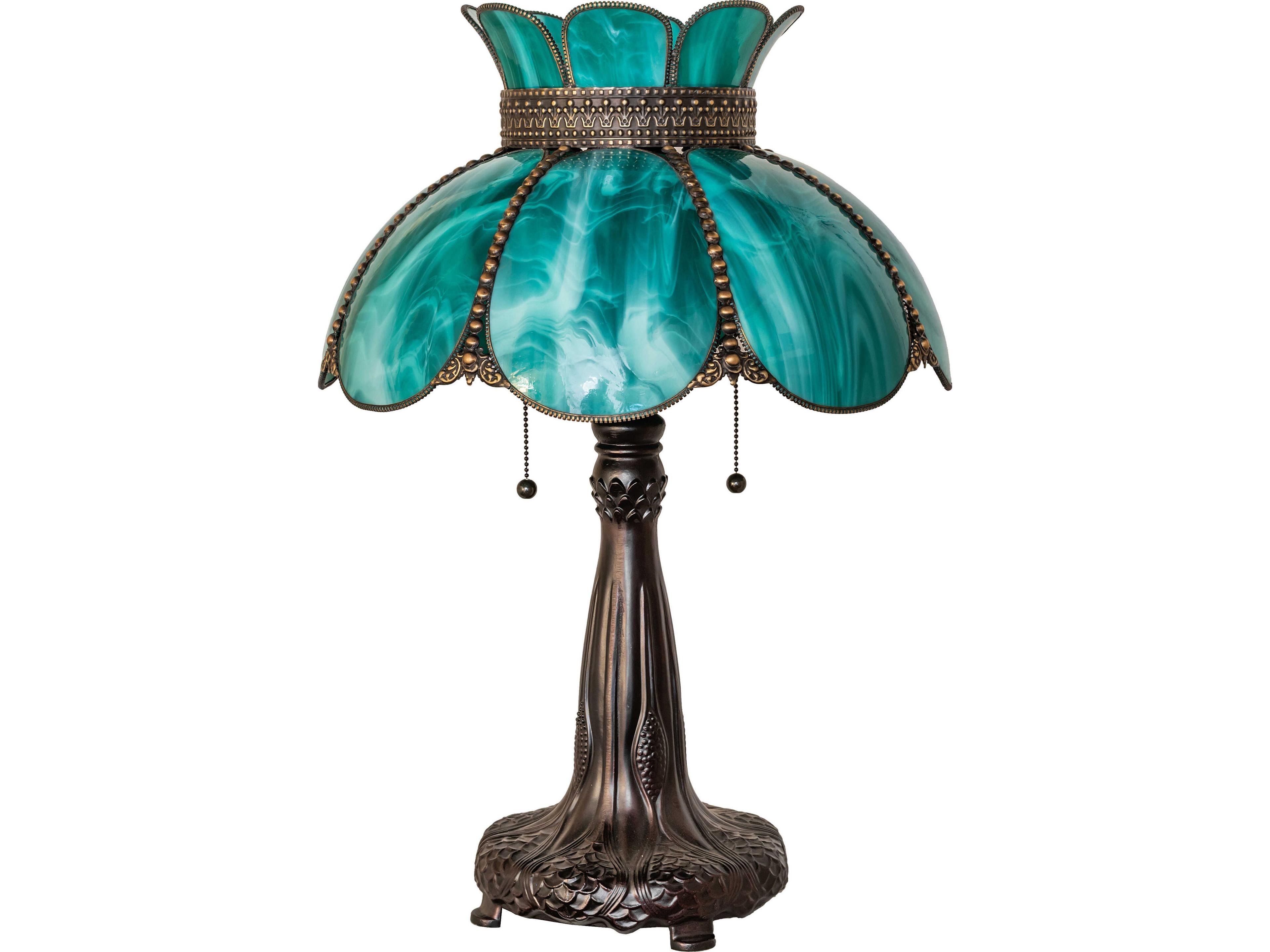 Meyda Annabelle Bronze Traditional Buffet Lamp