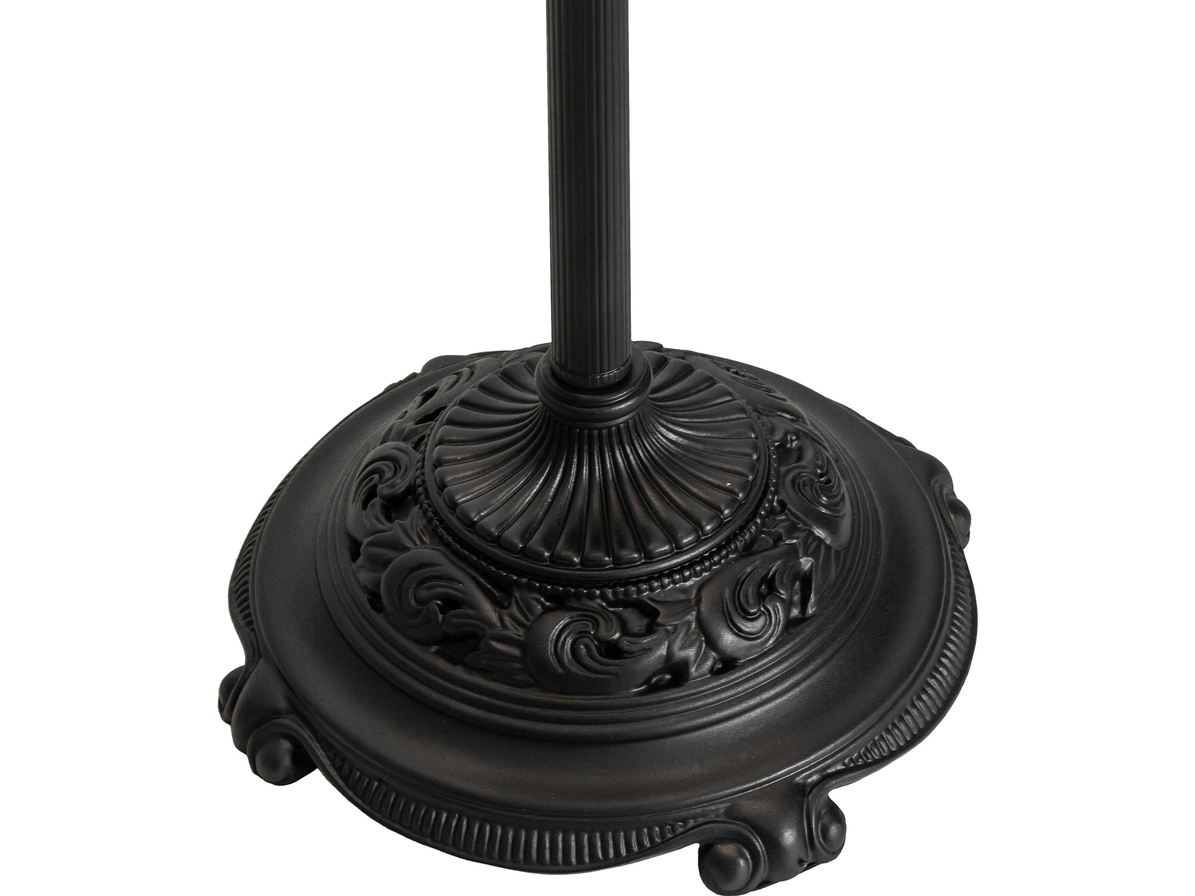 Meyda Bear At Dawn at Black Traditional Floor Lamp