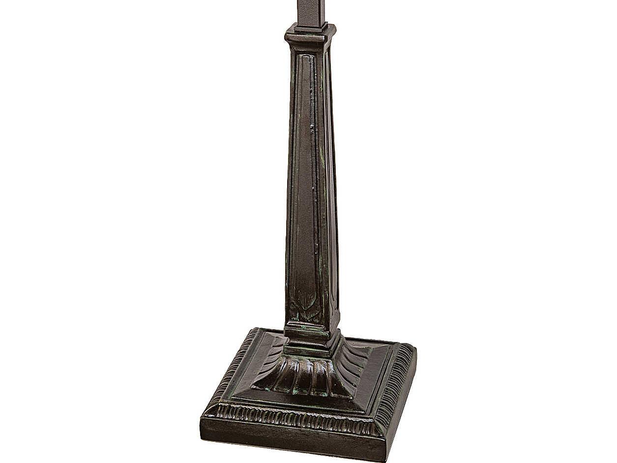 Meyda Deco Verdigris Mahogany Bronze 2-Light Buffet Lamp