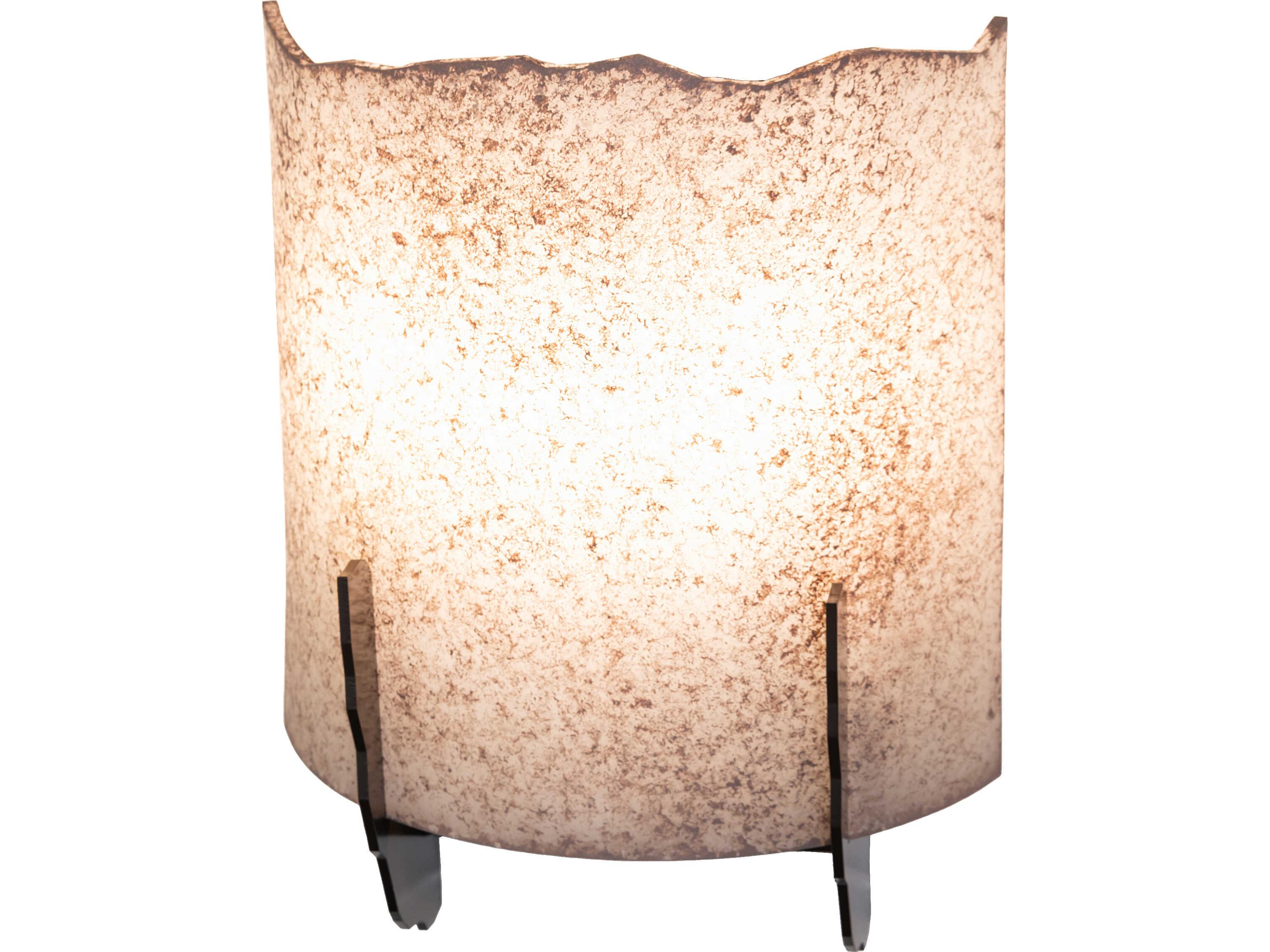 Meyda Octavia 2-Light Parchment Idalight Bronze Wall Sconce