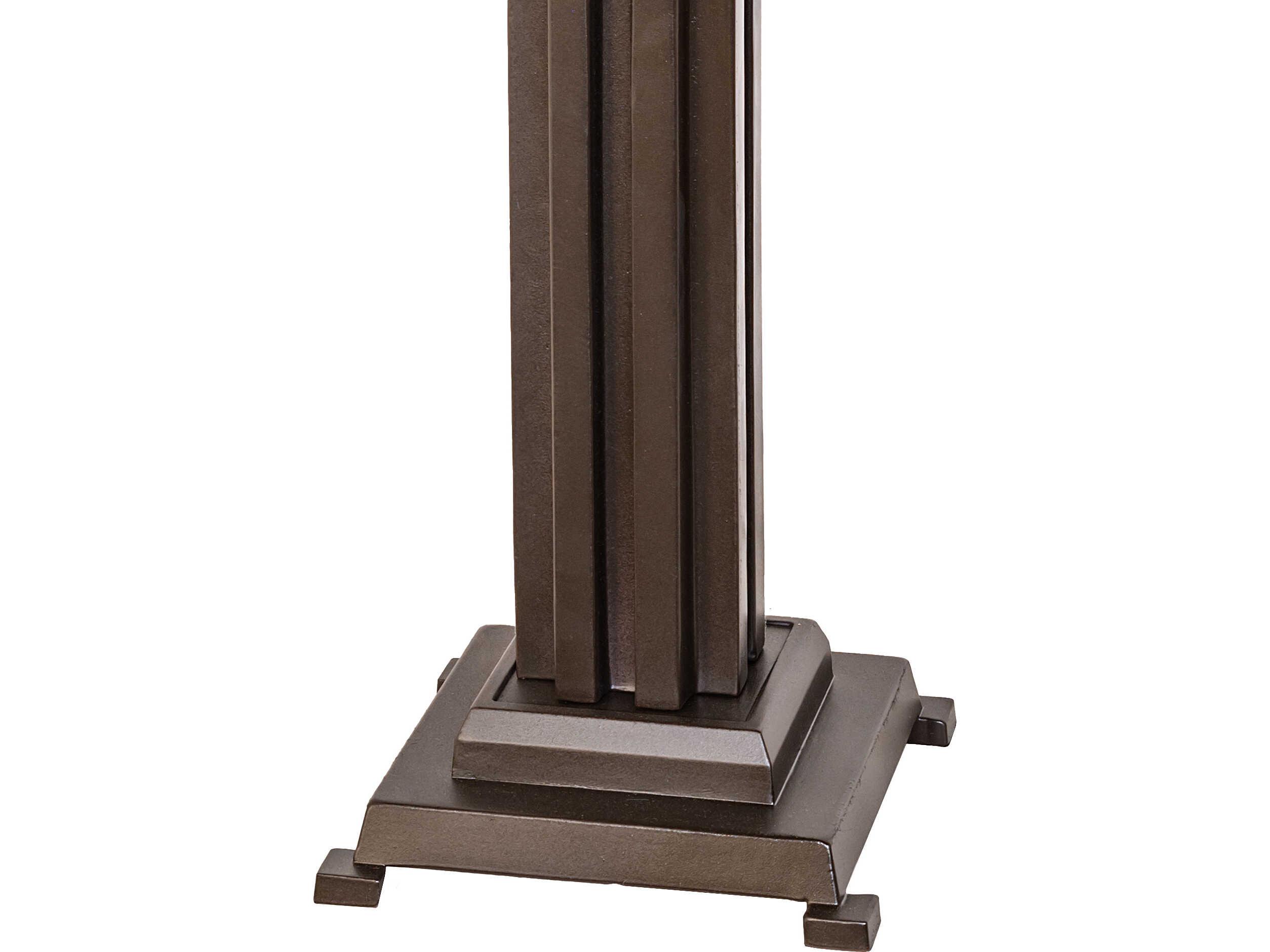 Meyda Mission Mahogany Bronze 2-Light Buffet Lamp