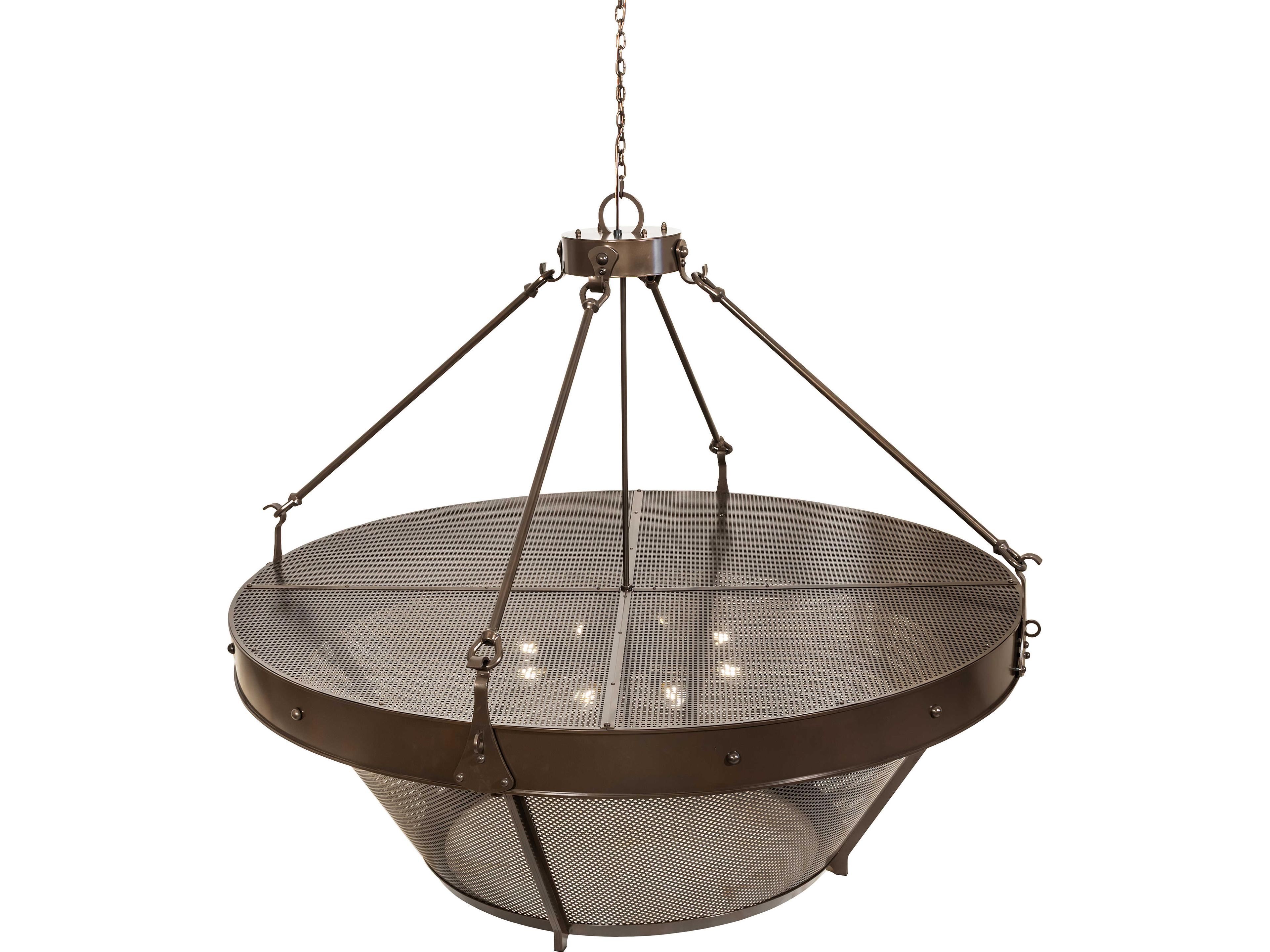 Meyda Nehring 16-Light Brown Bronze Traditional Pendant