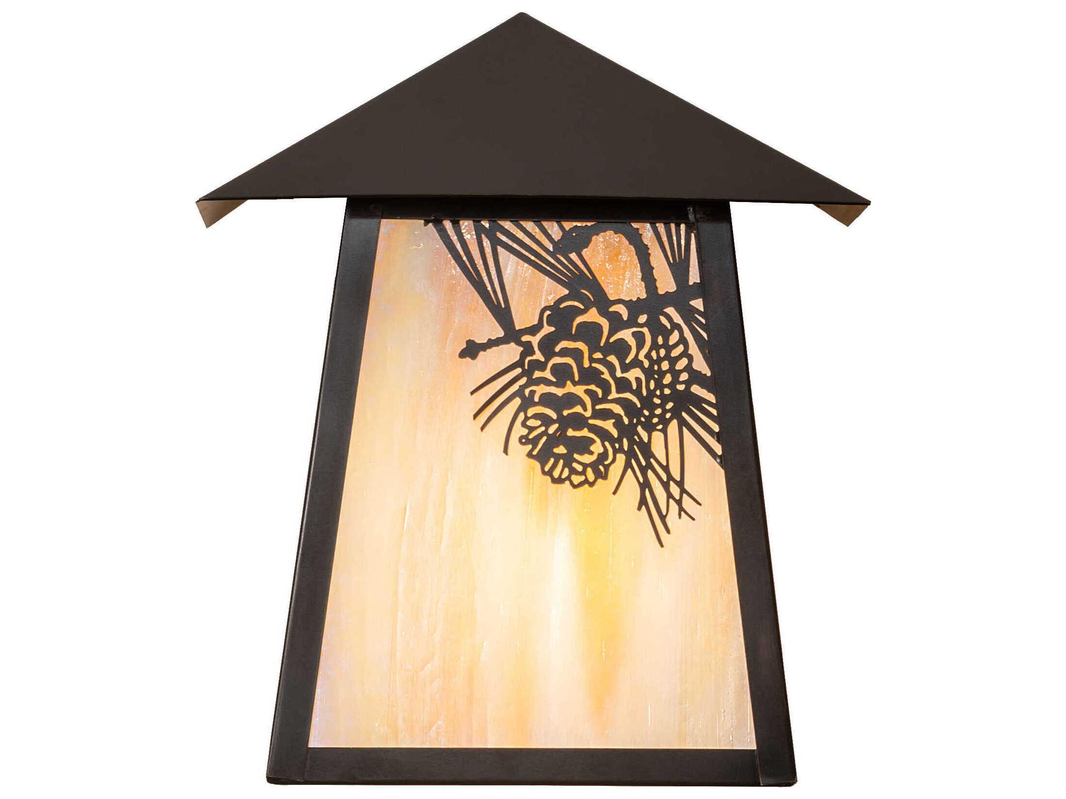 Meyda Stillwater 1-Light Outdoor Wall Light