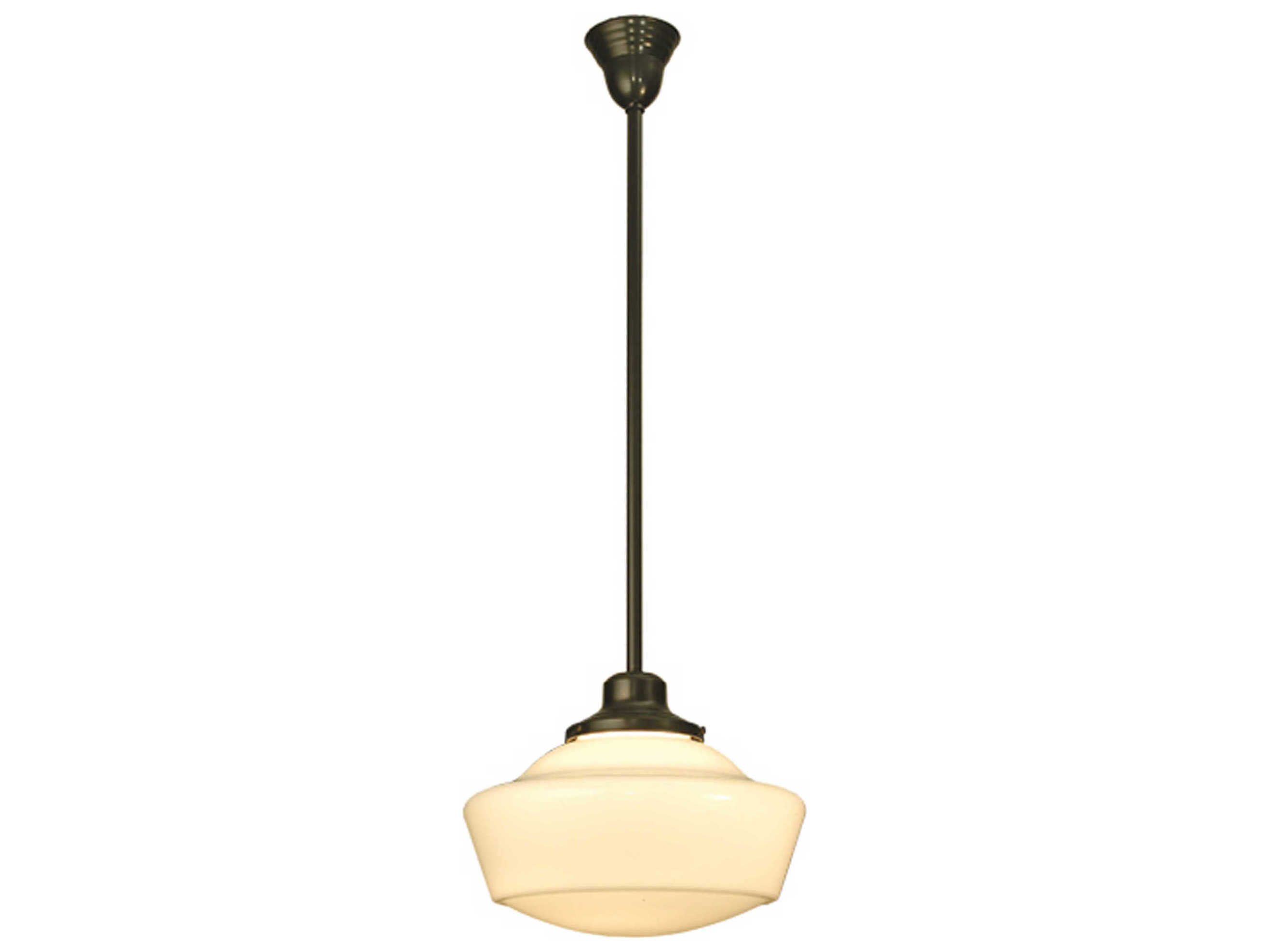 Meyda Revival 1-Light Brown Pendant