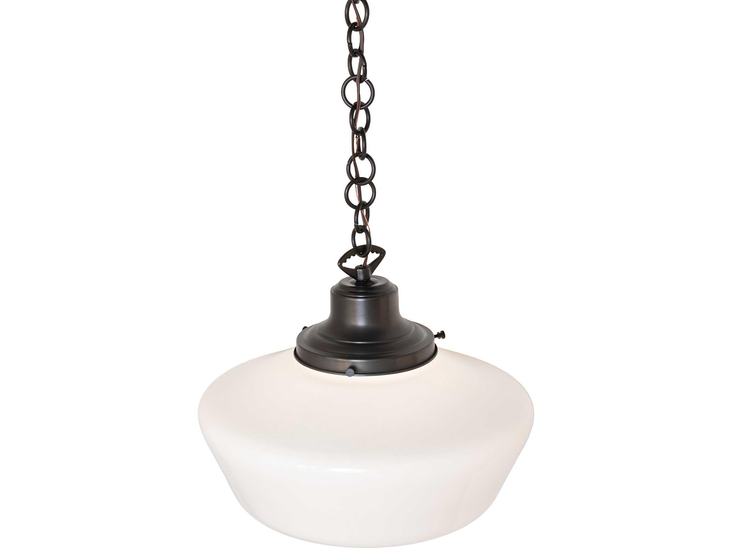 Meyda Revival 1-Light Brown Pendant