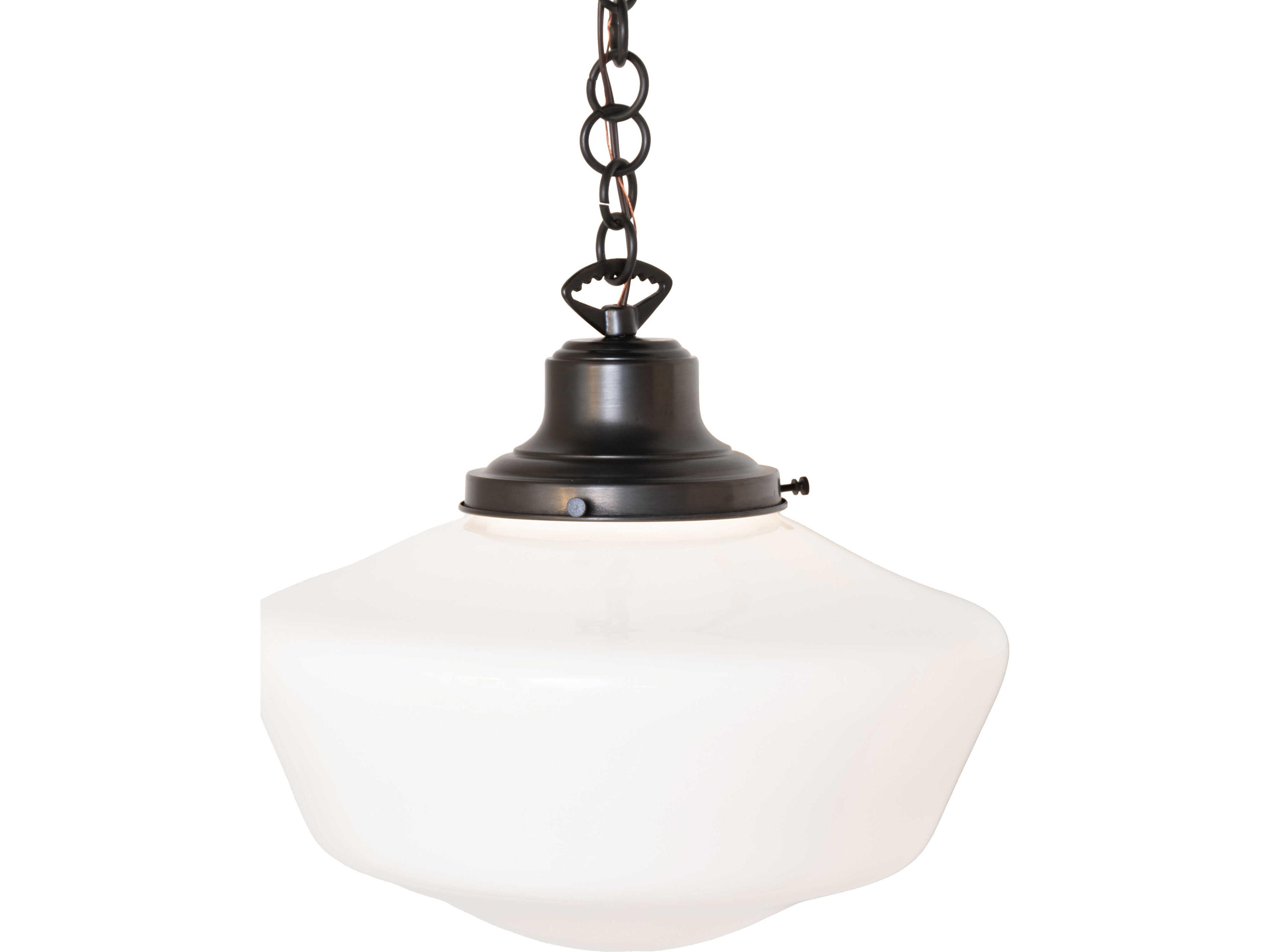 Meyda Revival 1-Light Brown Pendant
