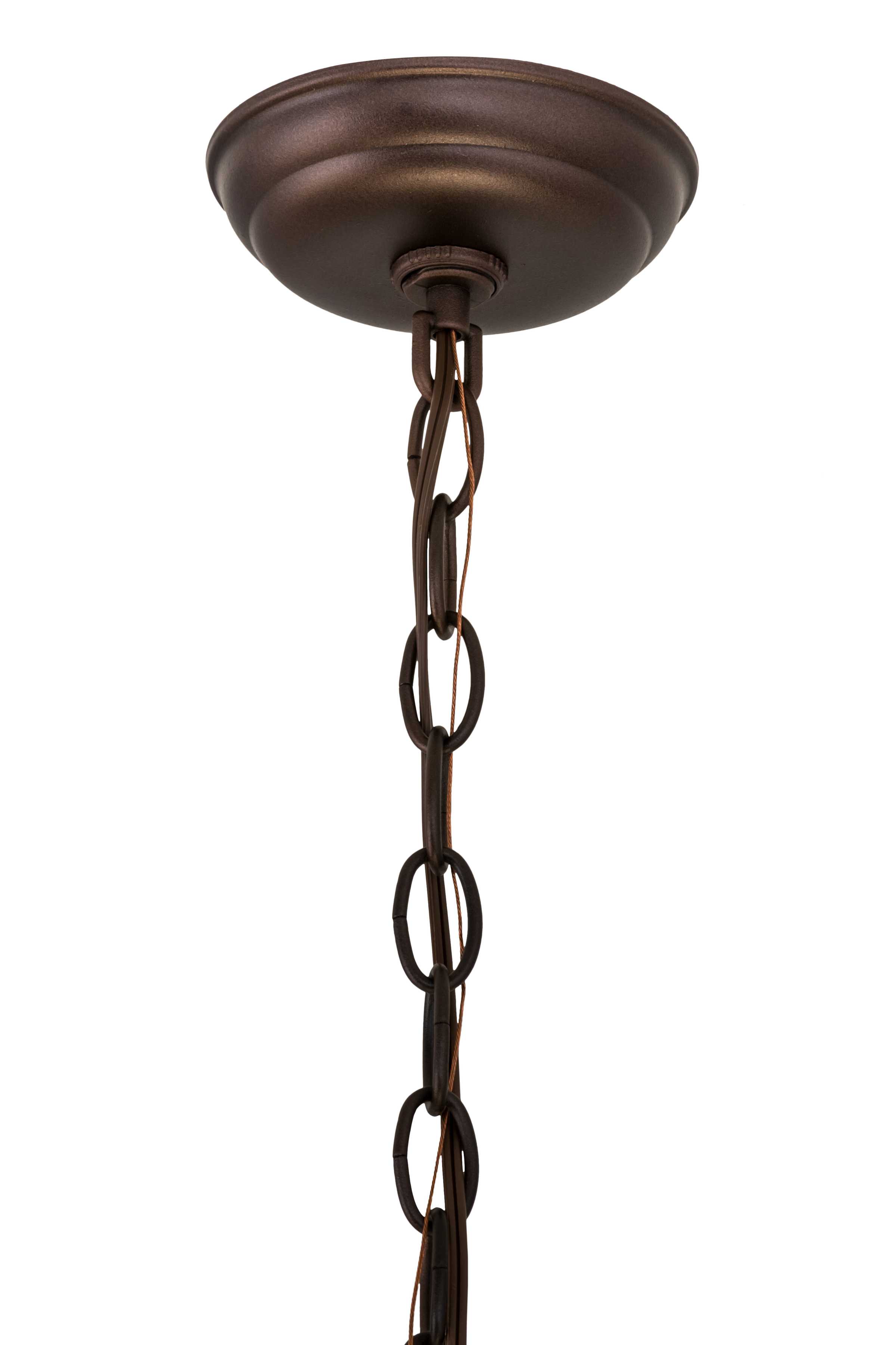 Meyda Lighting Mahogany Bronze 3 - Light 18" Pendant Hardware