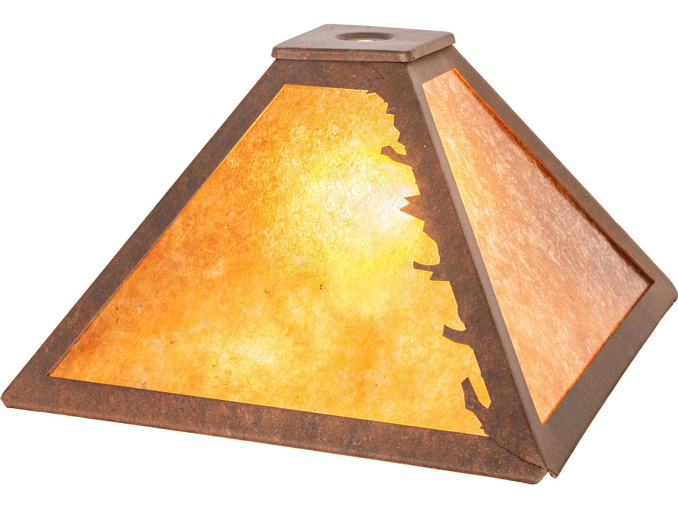 Meyda 16" Leaf's Edge Shade