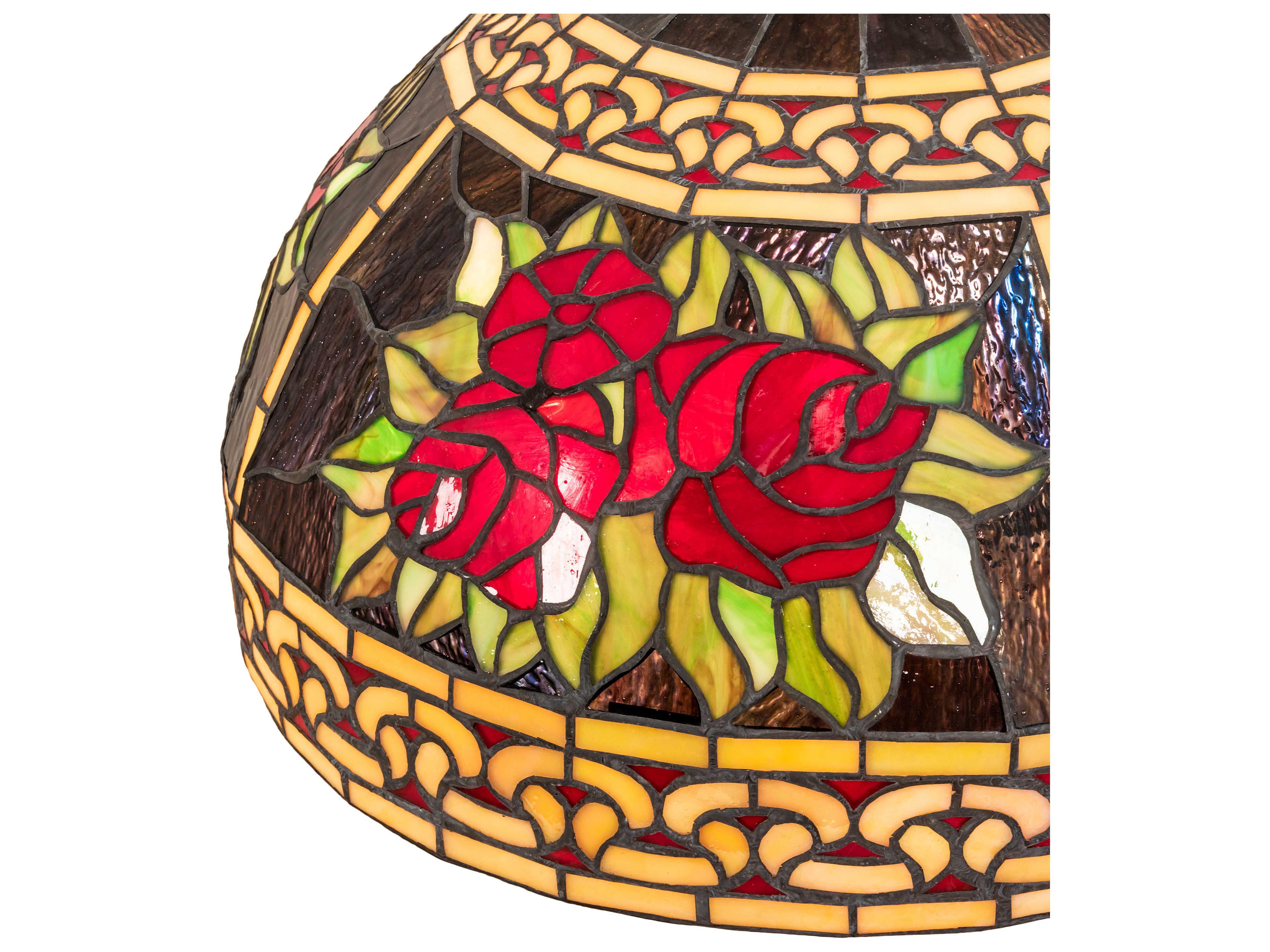 Meyda Roses & Scrolls Shade