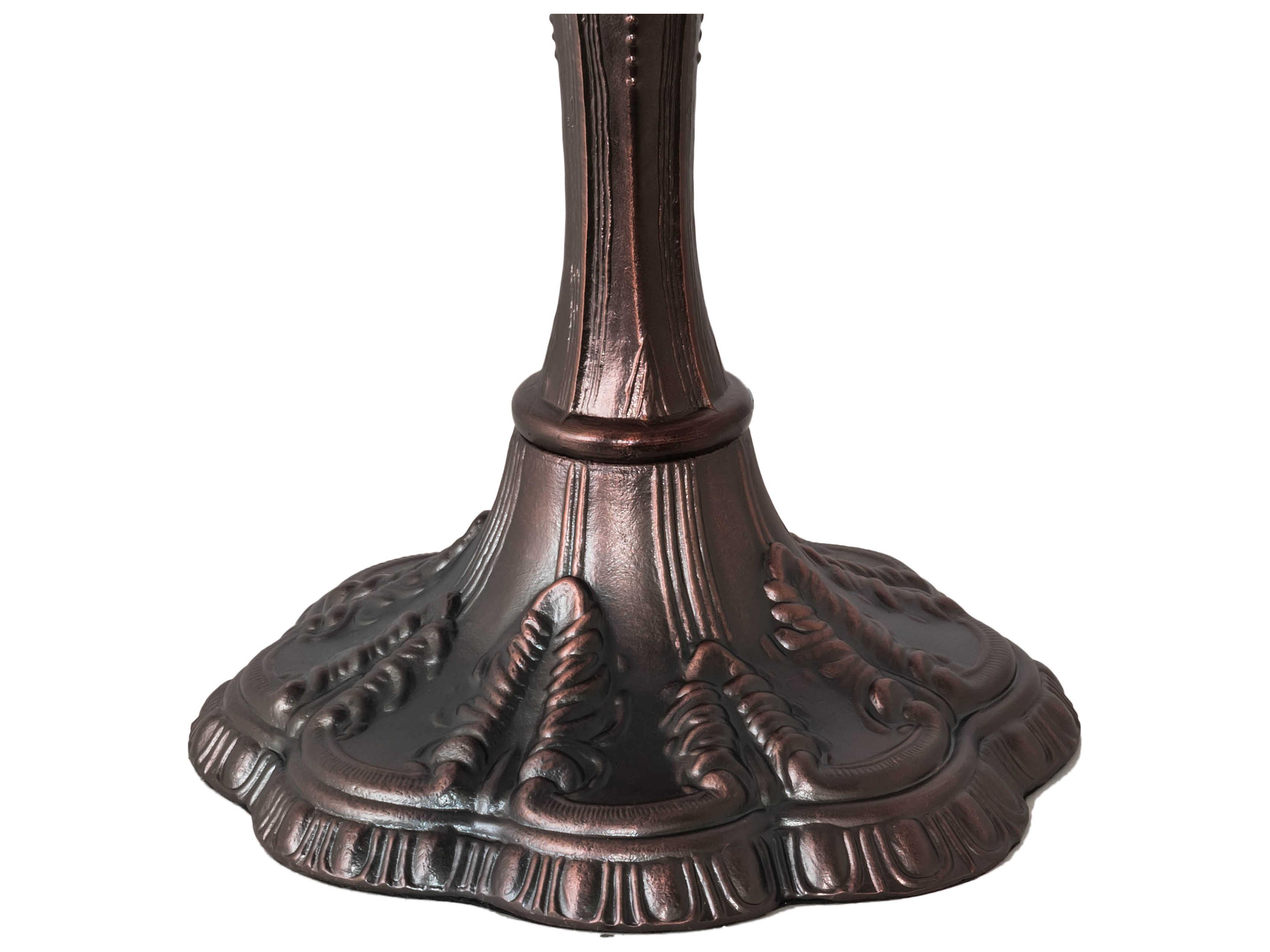 Meyda Tiffany Hanginghead Dragonfly Glass Mahogany Bronze Buffet Lamp