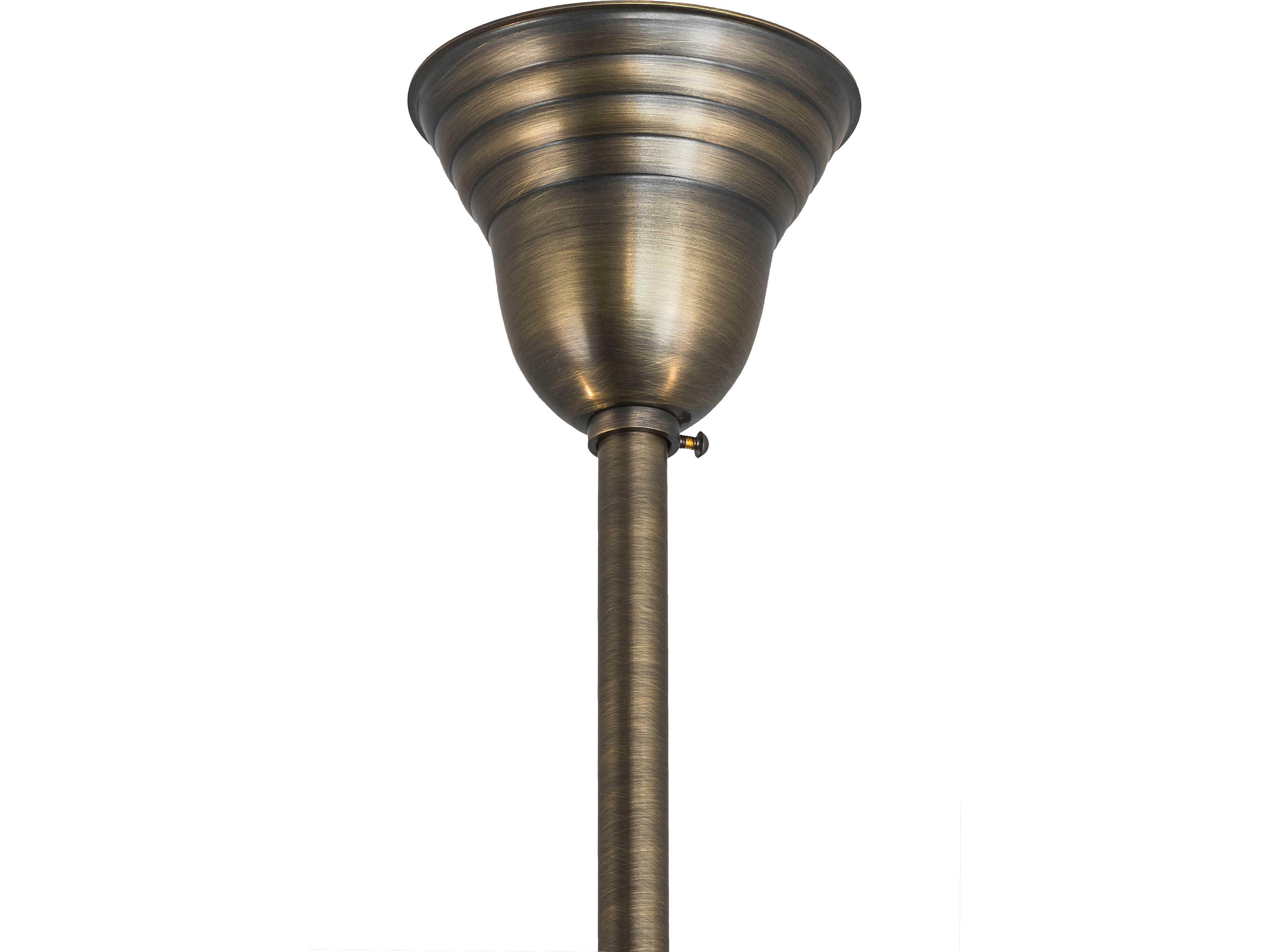 Meyda Revival 4-Light Brass Traditional Chandelier