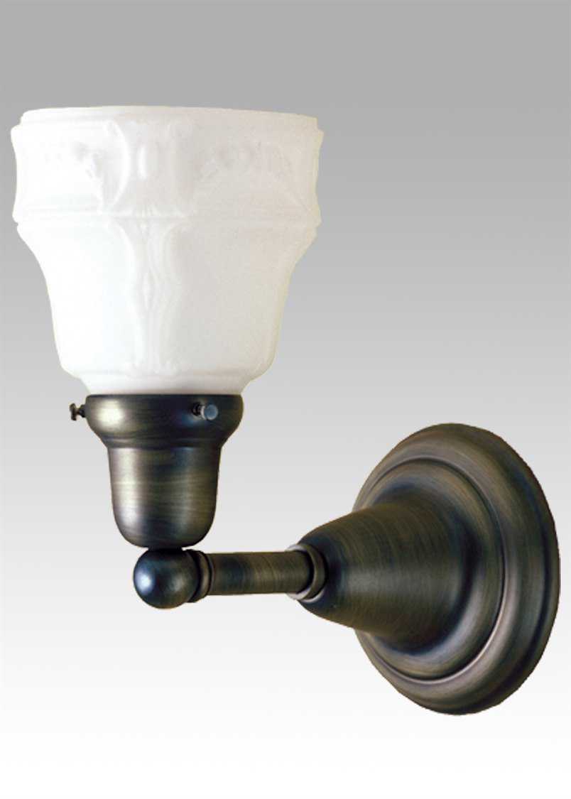 Meyda Revival Oyster Bay 1-Light Bronze Wall Sconce