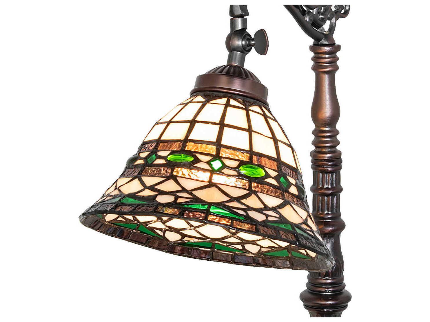 Meyda Tiffany Roman Antique Copper Desk Lamp