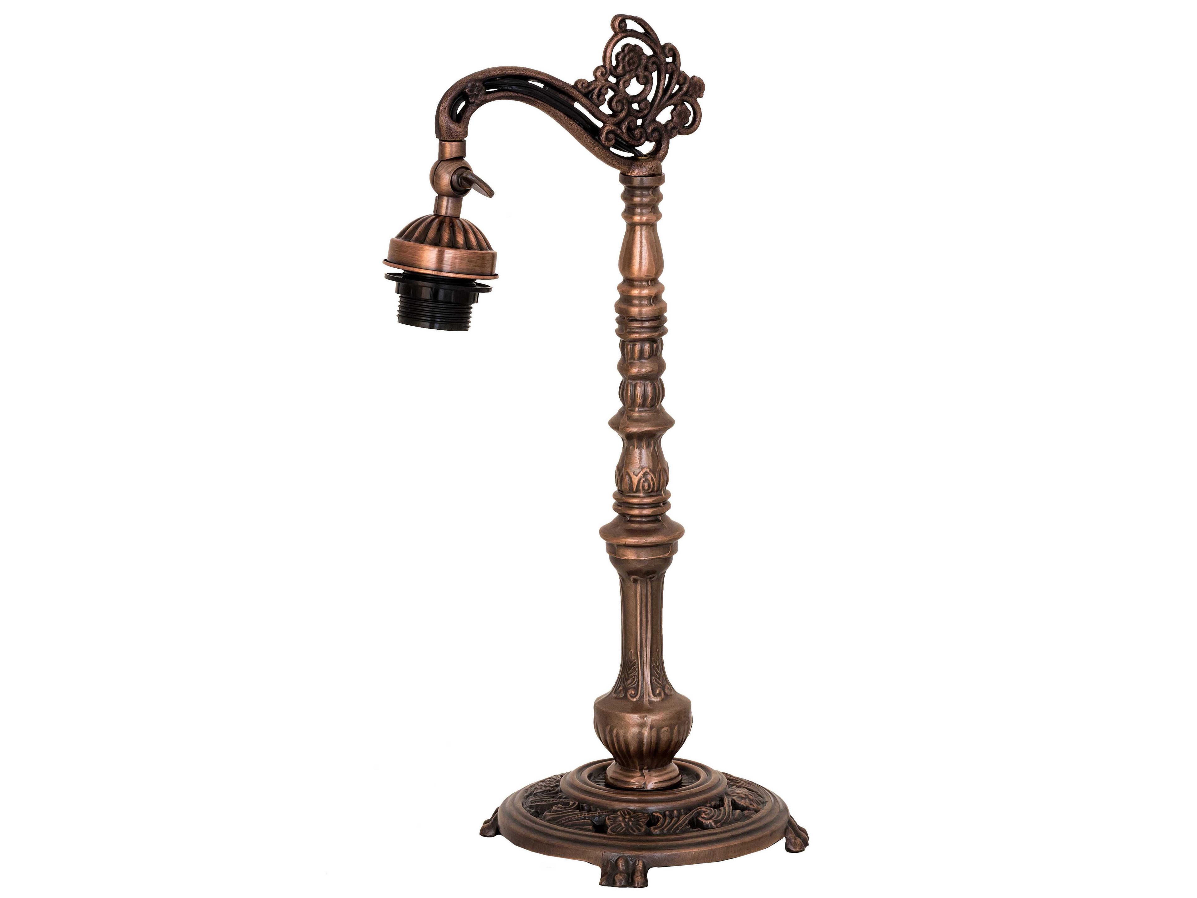 Meyda Tiffany Roman Antique Copper Desk Lamp