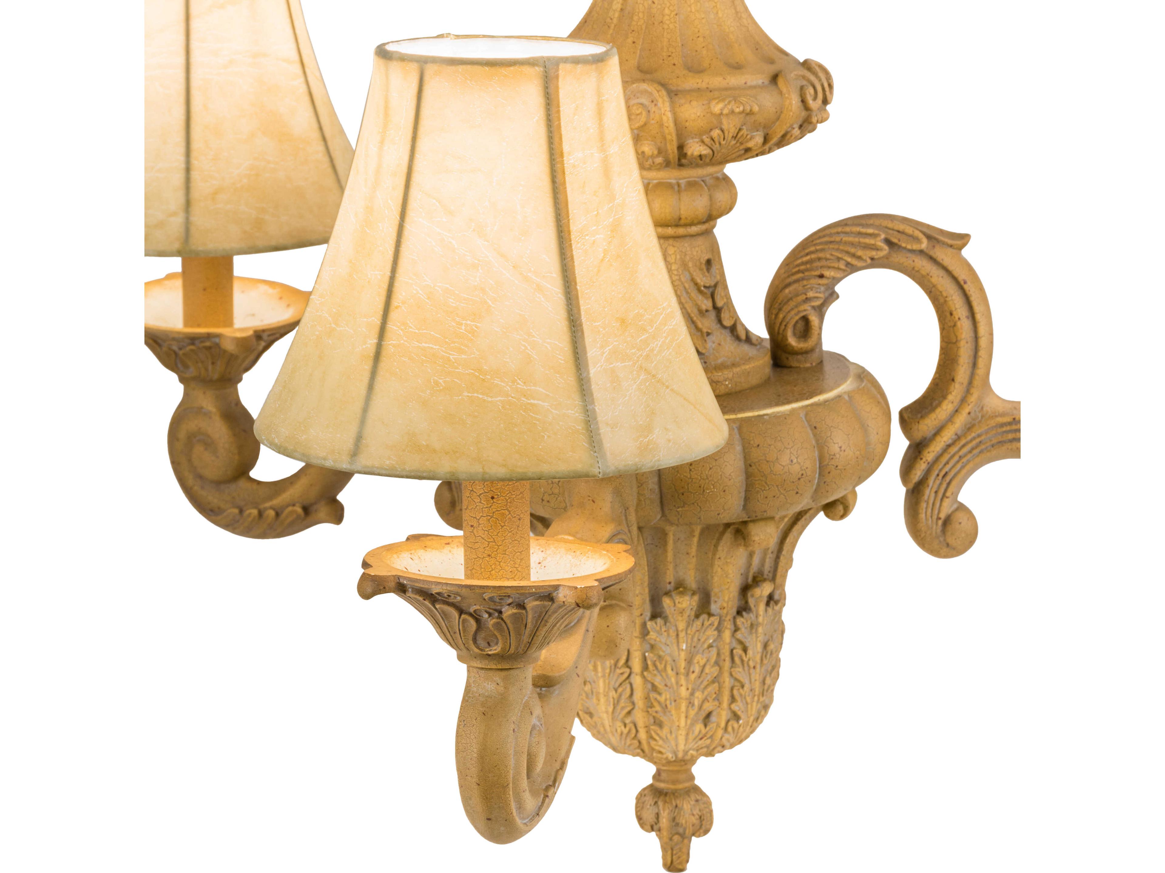 Meyda Charlotte 3-Light Gold Traditional Chandelier