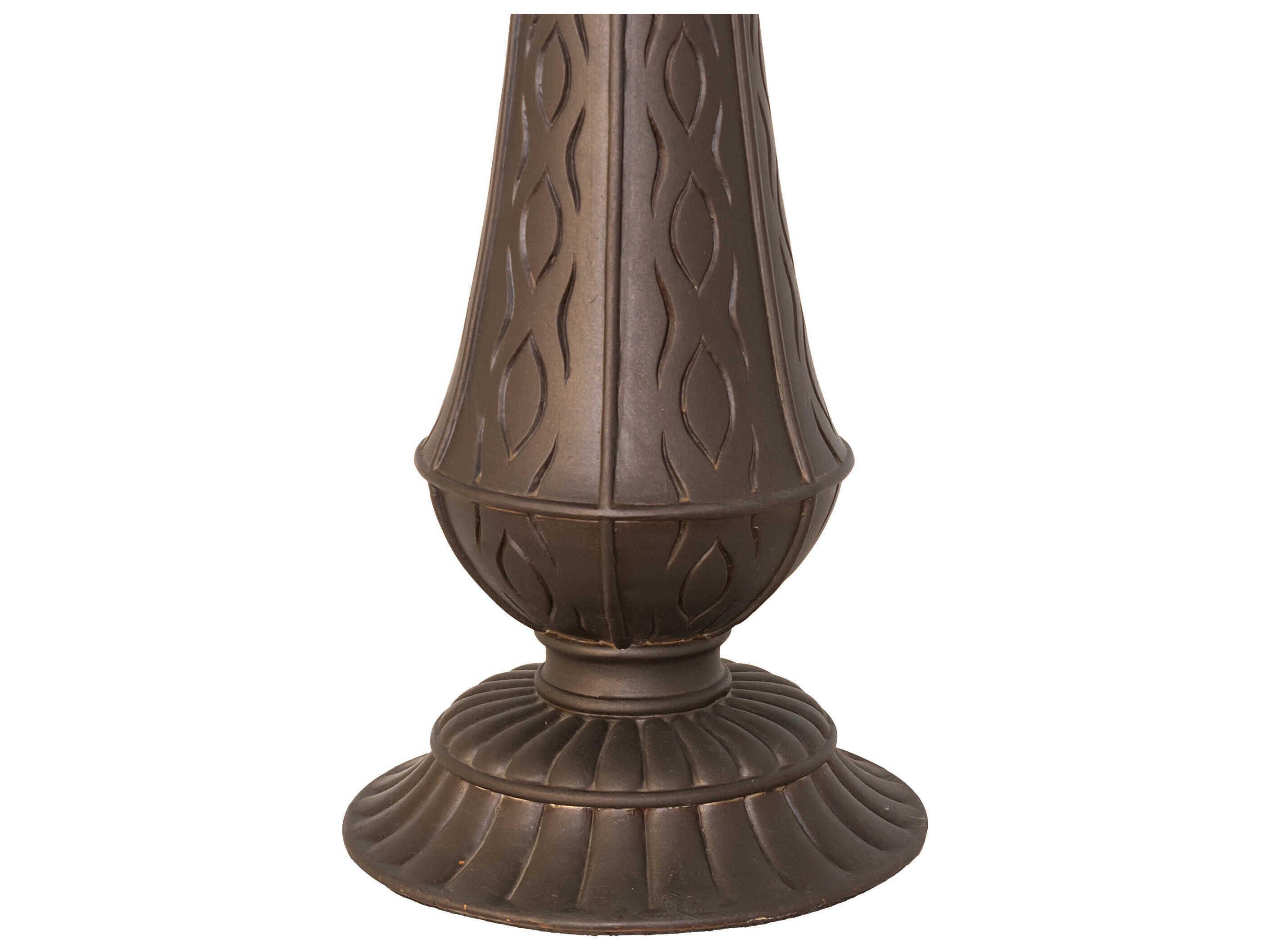 Meyda Crestwood Phoenician Copper Buffet Lamp