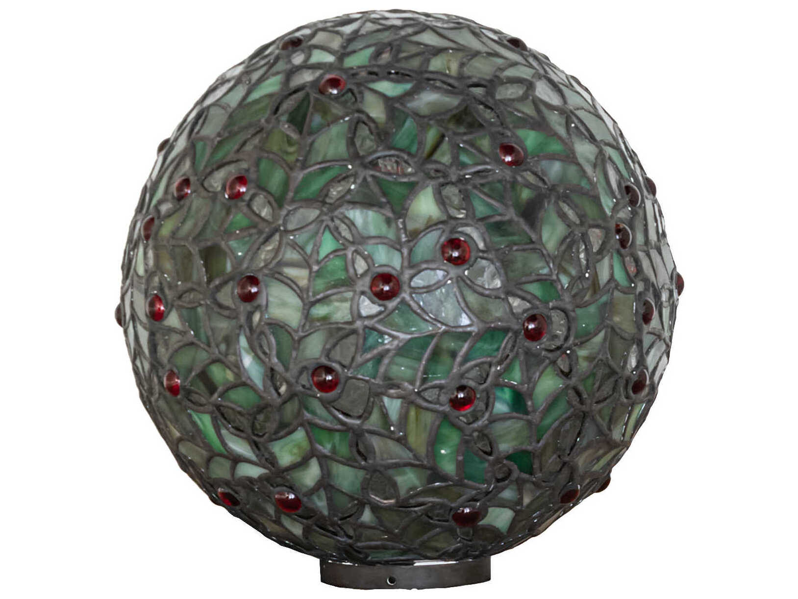 Meyda Holly Ball Stained Glass Shade