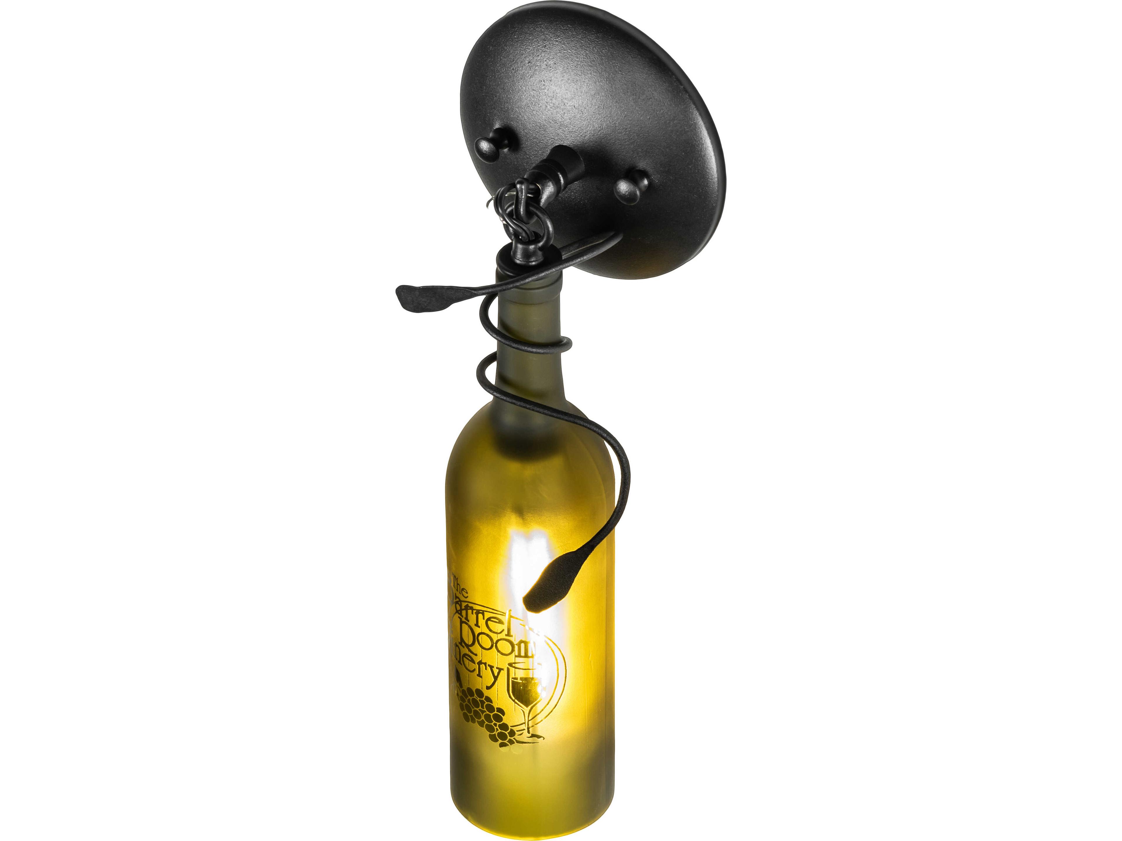 Meyda Tuscan Vineyard 1-Light Green Wall Sconce