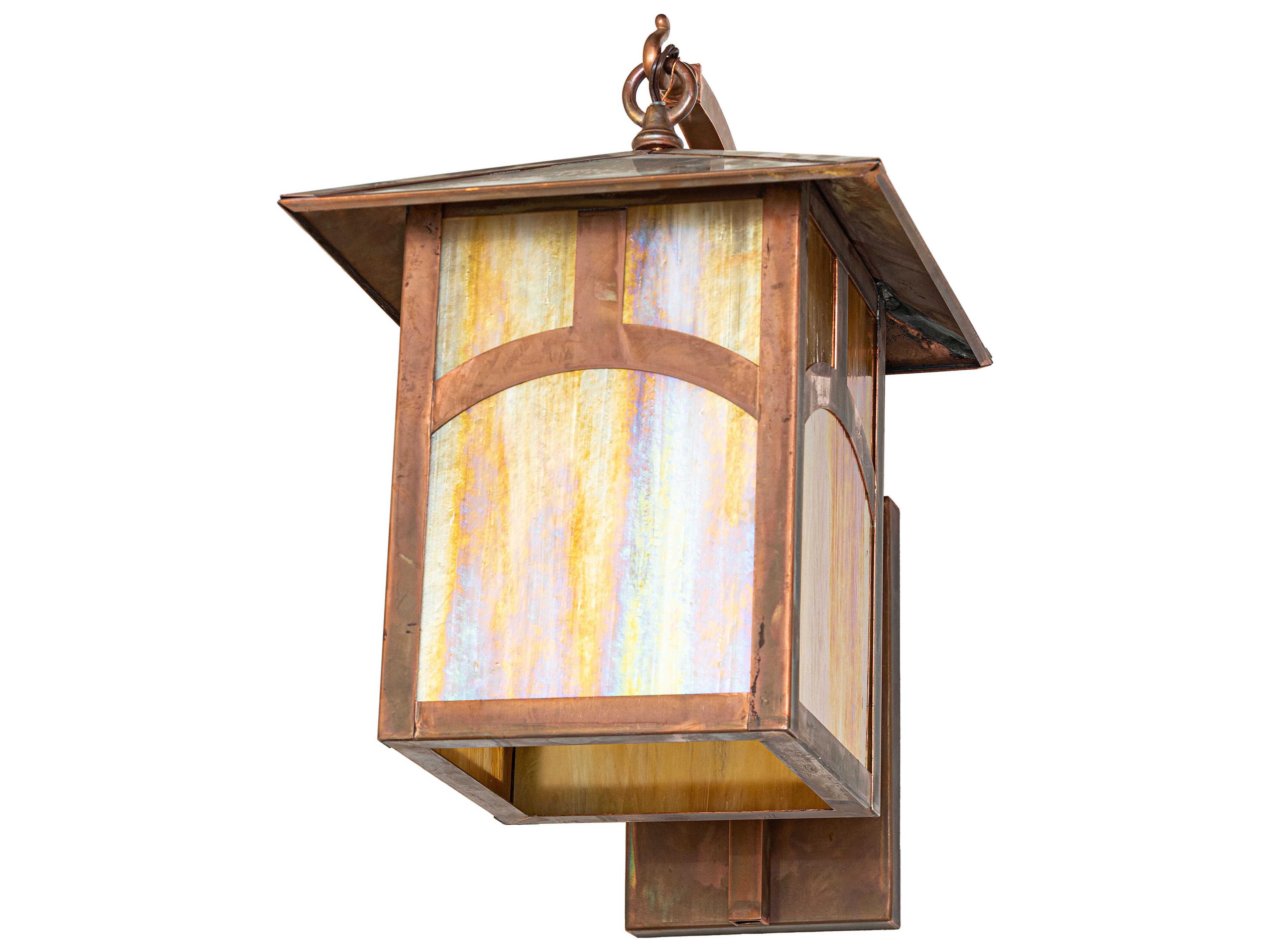 Meyda Seneca 1-Light Vintage Copper Wall Sconce