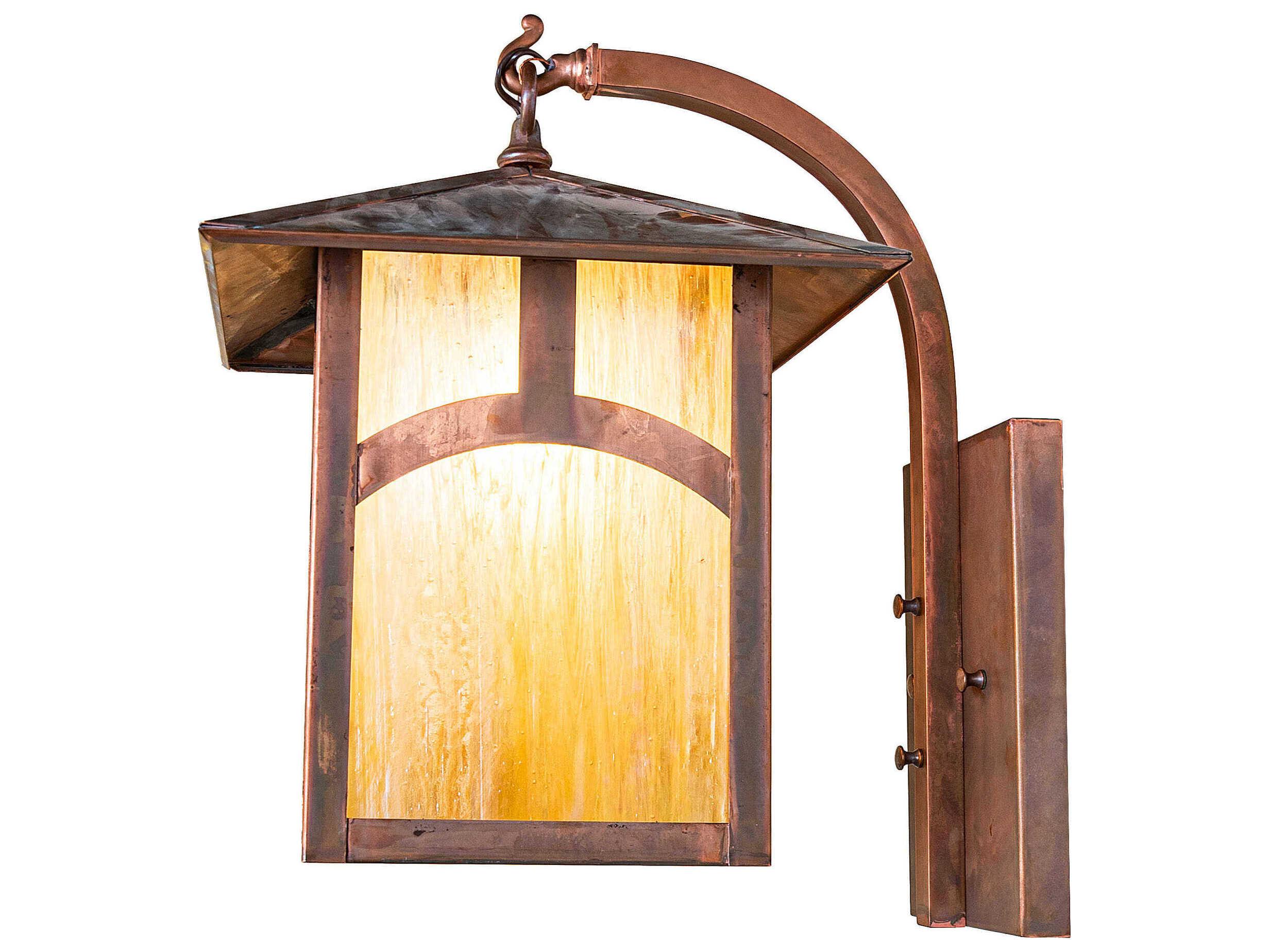 Meyda Seneca 1-Light Vintage Copper Wall Sconce