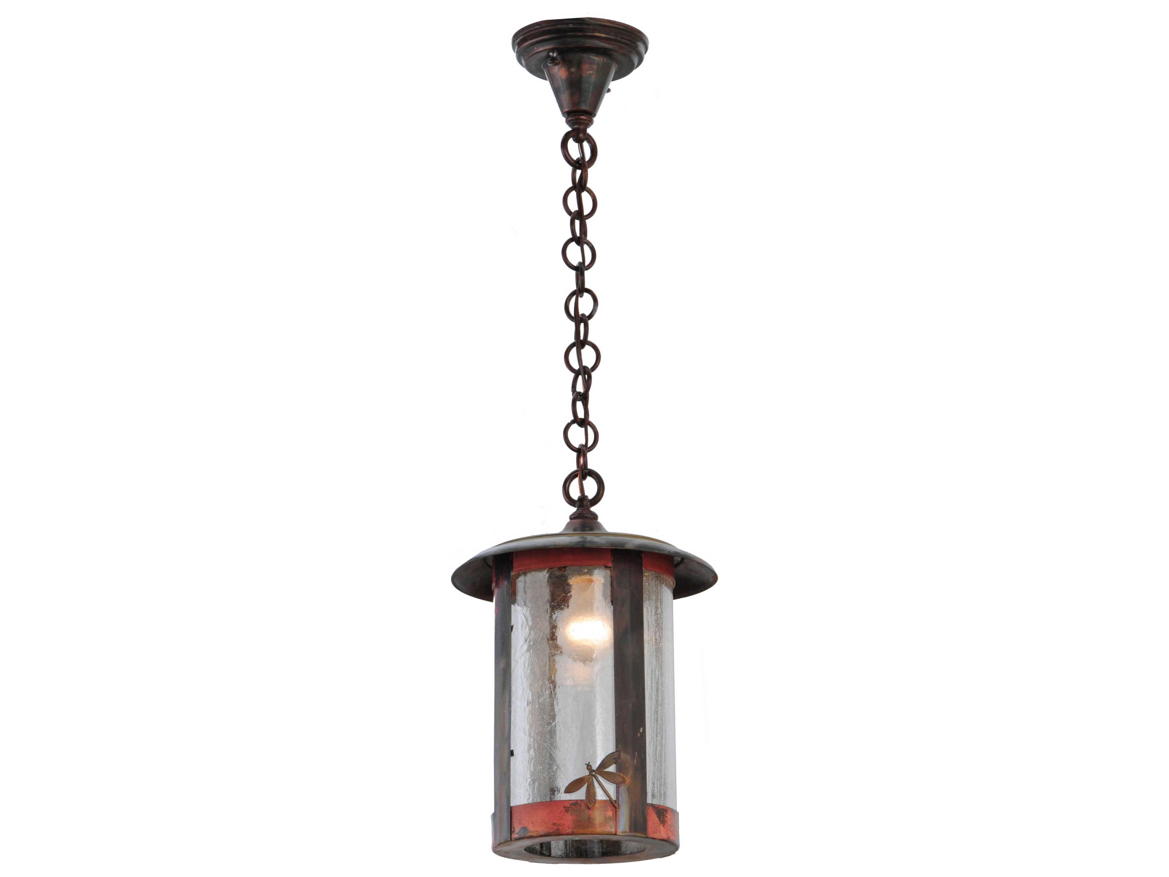 Meyda Fulton Dragonfly 1 - Light Outdoor Hanging Light