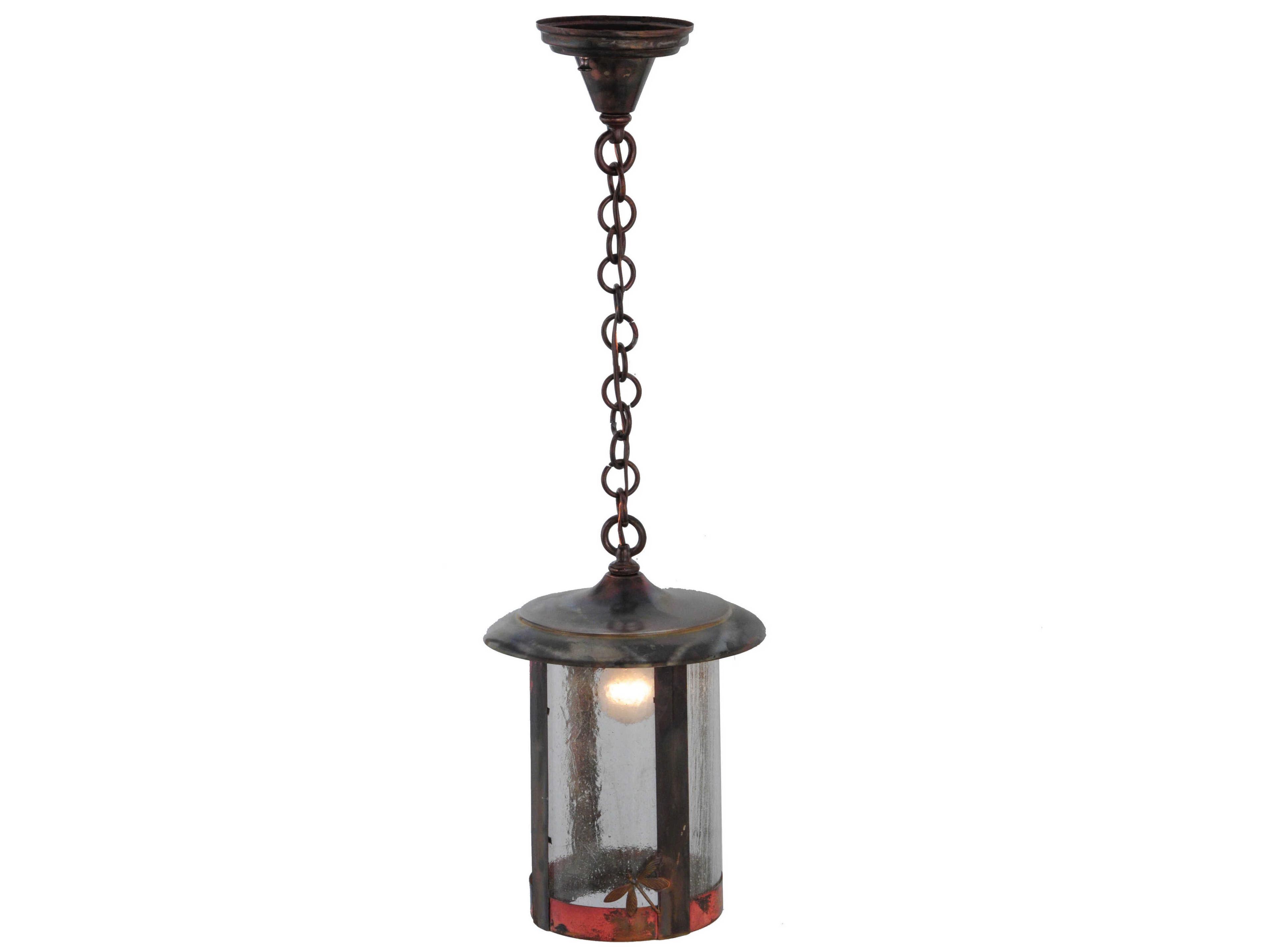 Meyda Fulton Dragonfly 1 - Light Outdoor Hanging Light