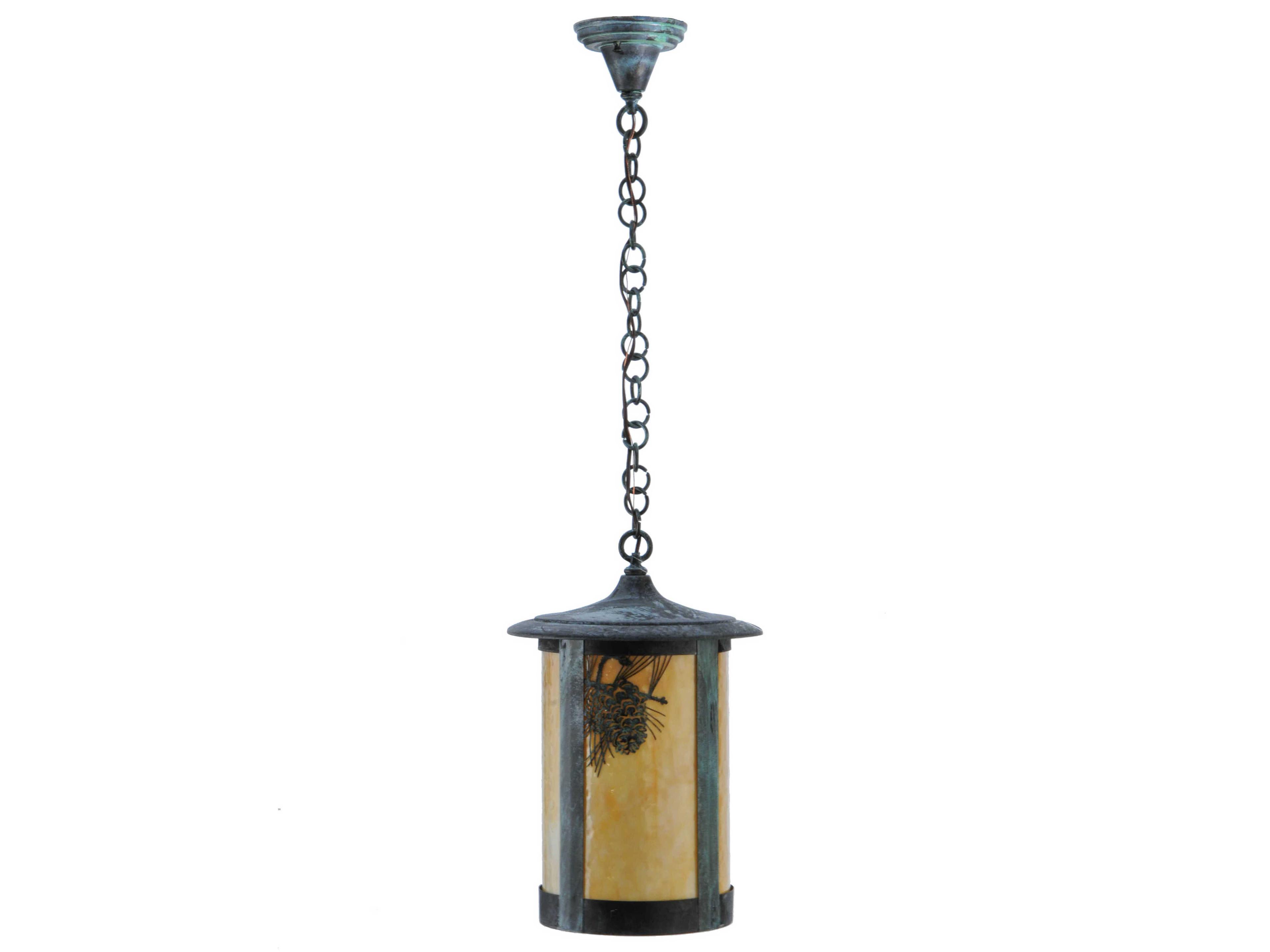 Meyda Fulton Winter Pine Outdoor Hanging Light