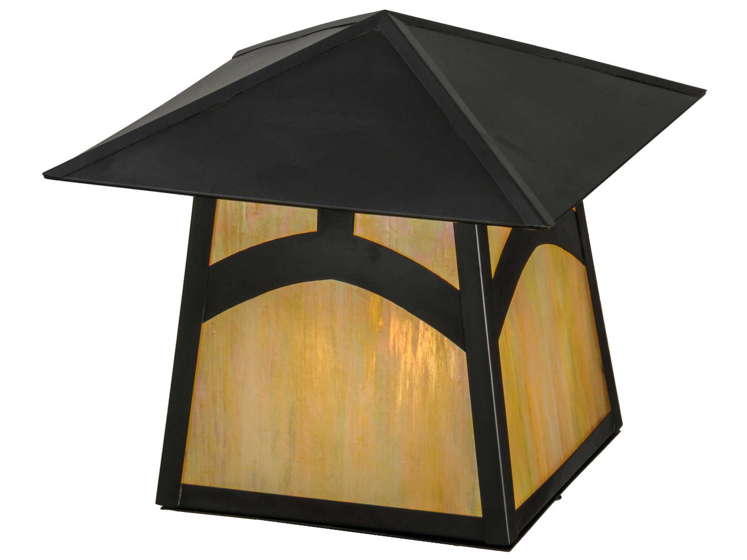 Meyda Stillwater Hill Top 1 - Light Outdoor Post Light