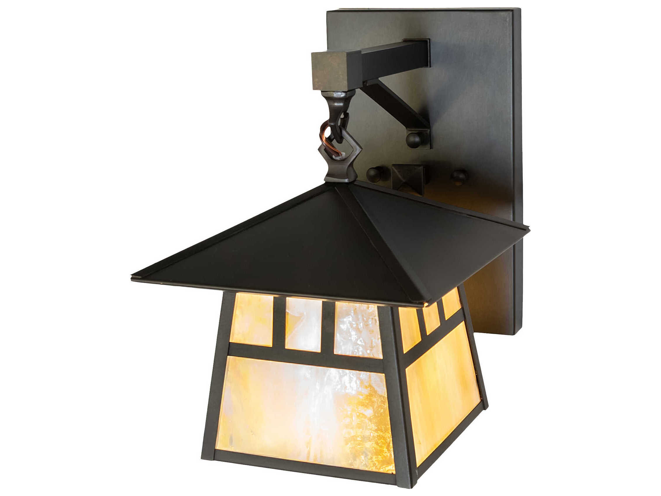 Meyda Stillwater 1-Light Outdoor Wall Light