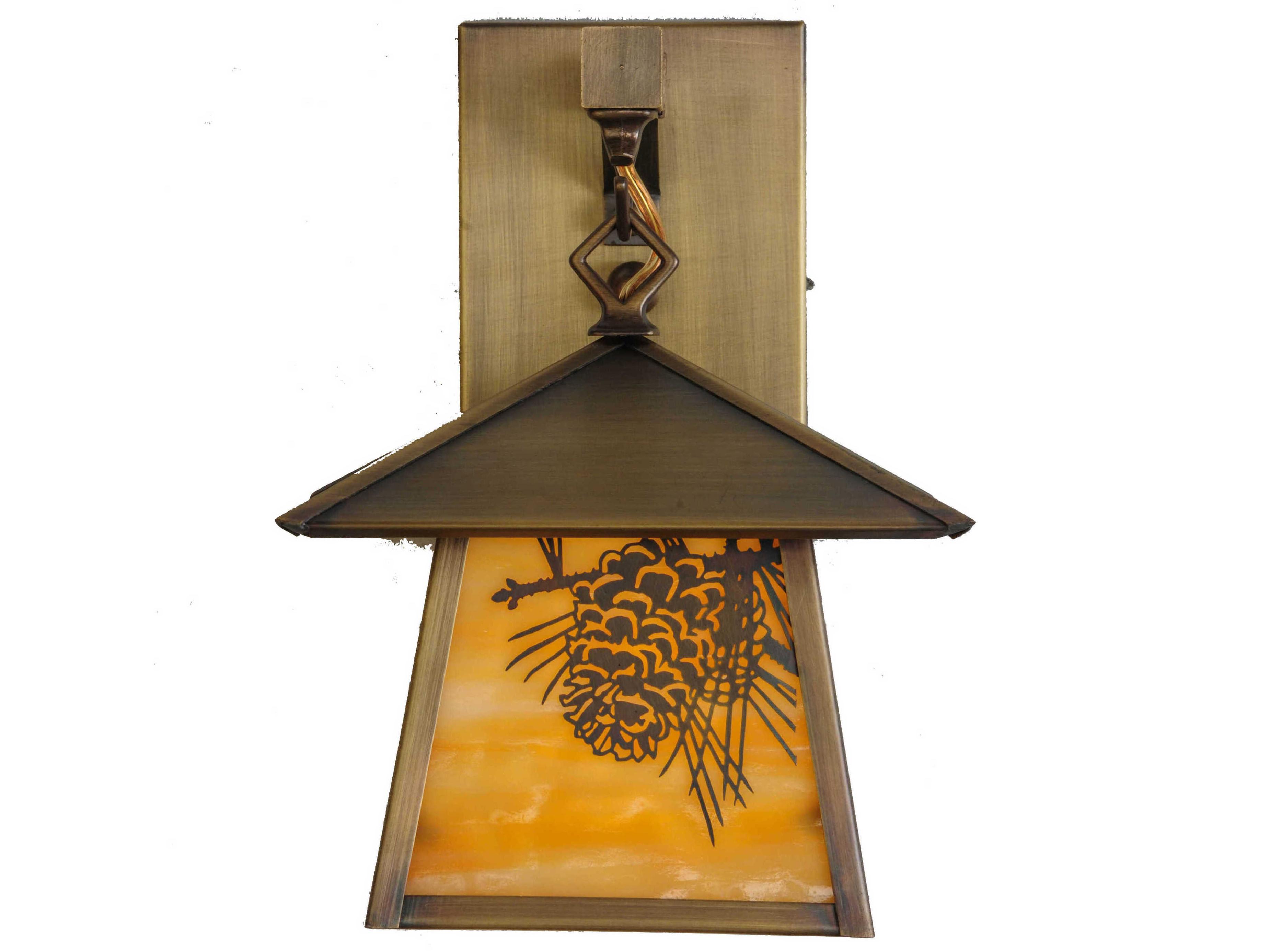 Meyda Stillwater Winter Pine 1 - Light Outdoor Wall Light