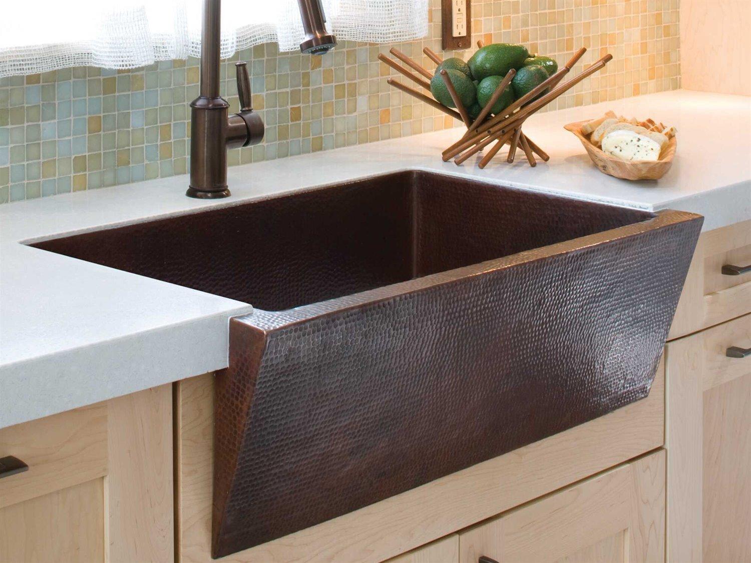 Native Trails Zuma Antique Copper Kitchen Sink