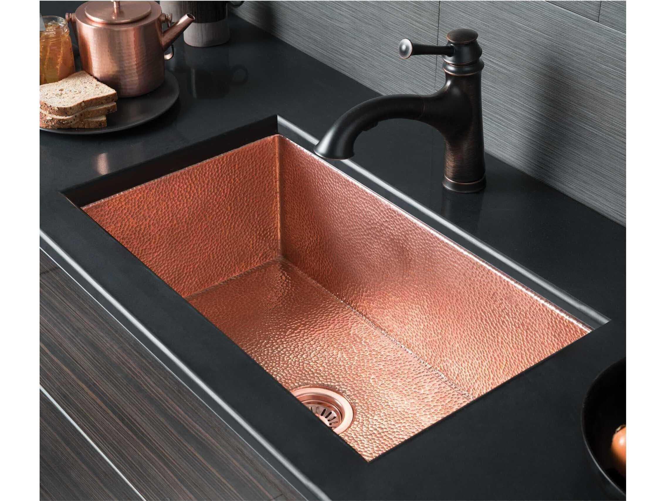 Native Trails Cocina Polished Copper Kitchen Sink
