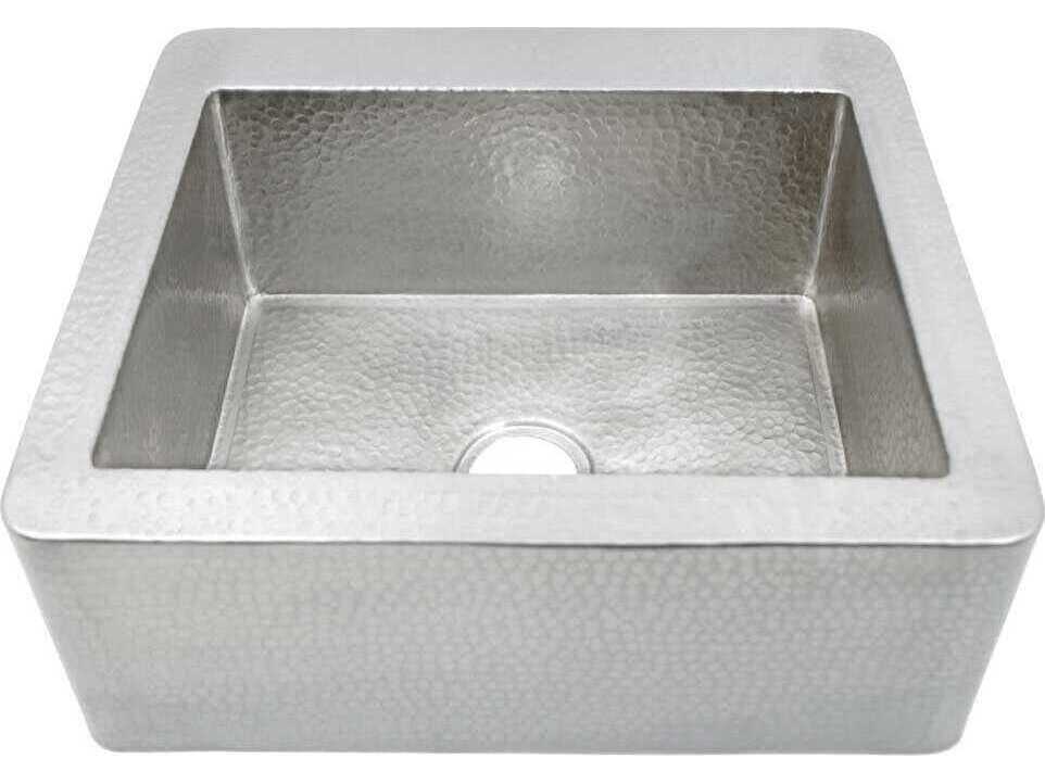 Native Trails Farmhouse Brushed Nickel Kitchen Sink