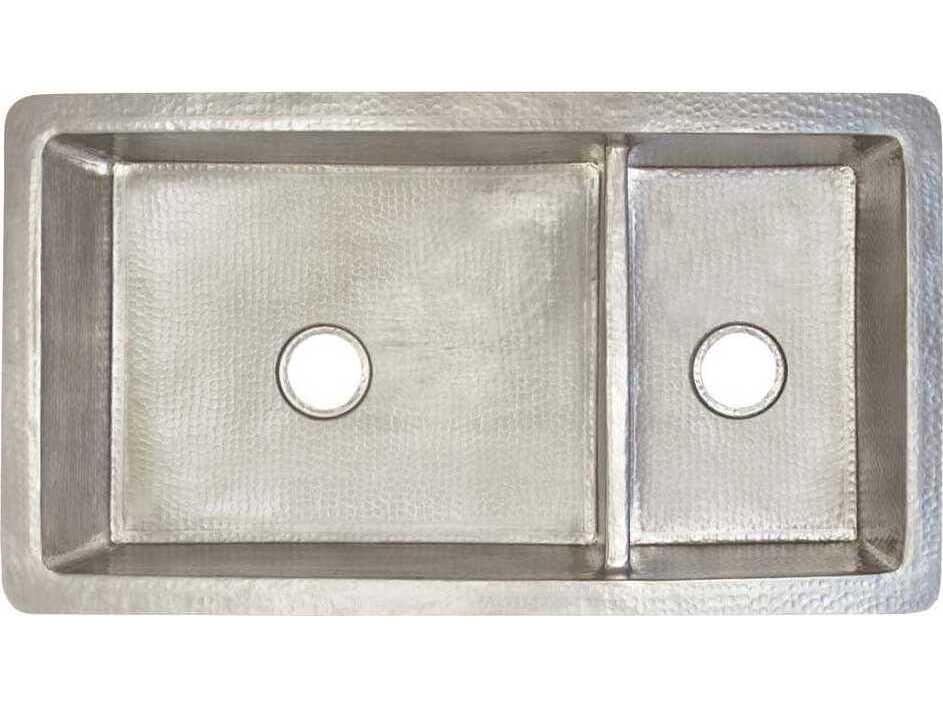 Native Trails Cocina Brushed Nickel Duet Pro Kitchen Sink