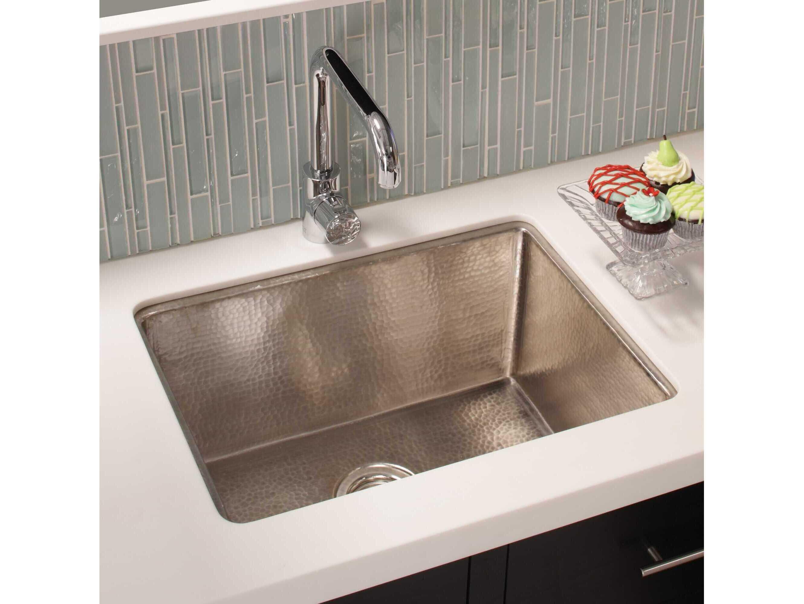 Native Trails Cocina Brushed Nickel Kitchen Sink